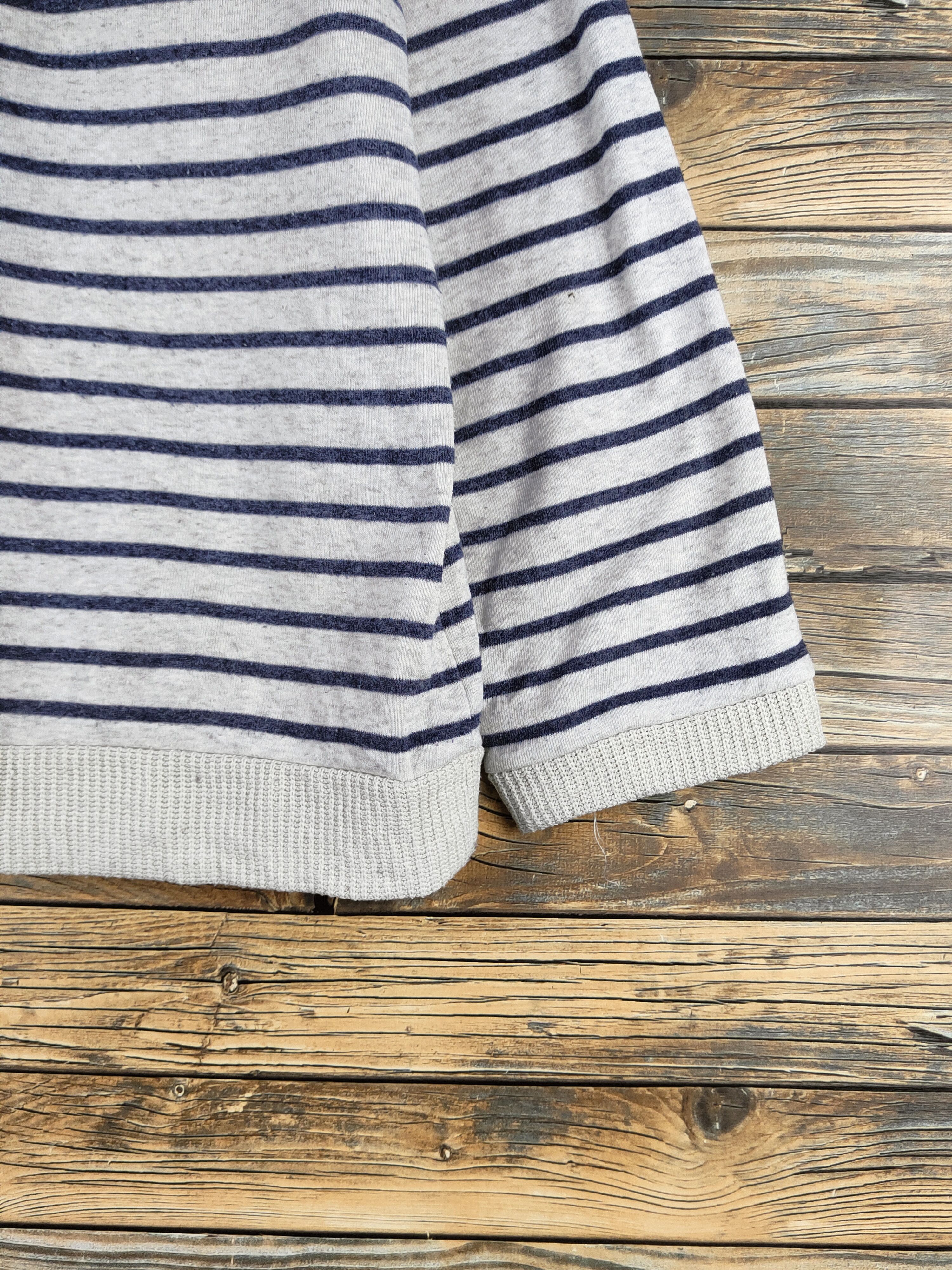Japanese Brand Kurt Cobain fashion by Innoce Navy Gray Sweatshirts Size L / US 10 / IT 46 - 6 Thumbnail
