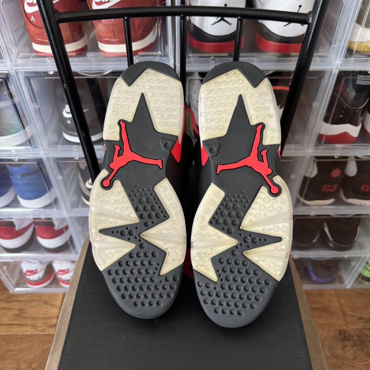 Jordan Brand Nike Air Jordan 6 VI Retro Infrared 2019 OG VNDS QS SP SE 11 Size US 11 / EU 44 - 6 Thumbnail