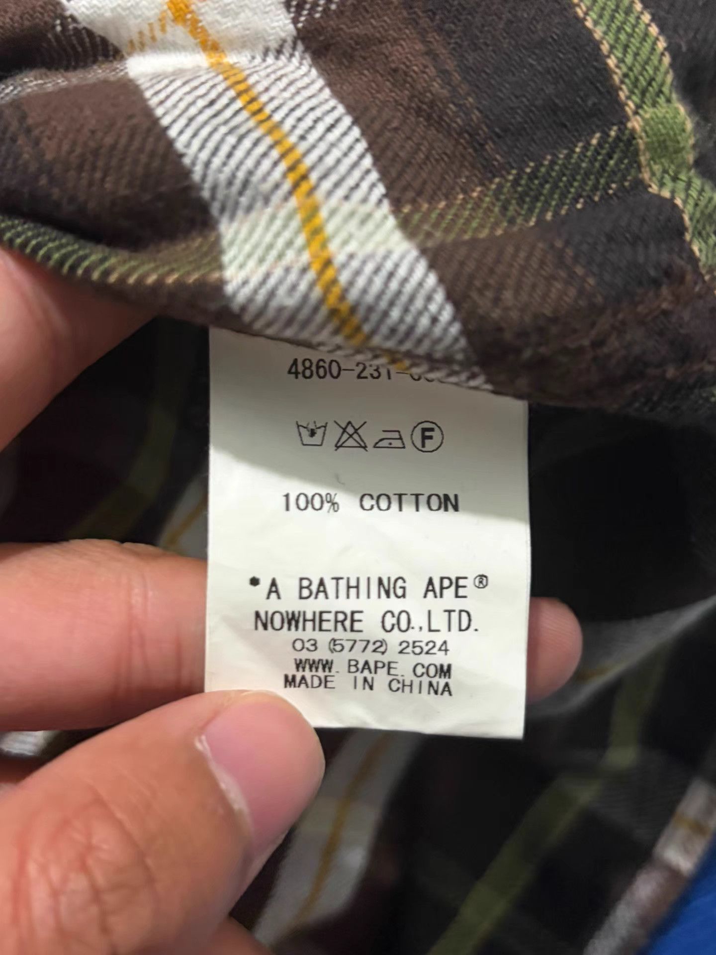 Bape Bape x Pirate Store Plaid Shirt Size US XS / EU 42 / 0 - 5 Thumbnail