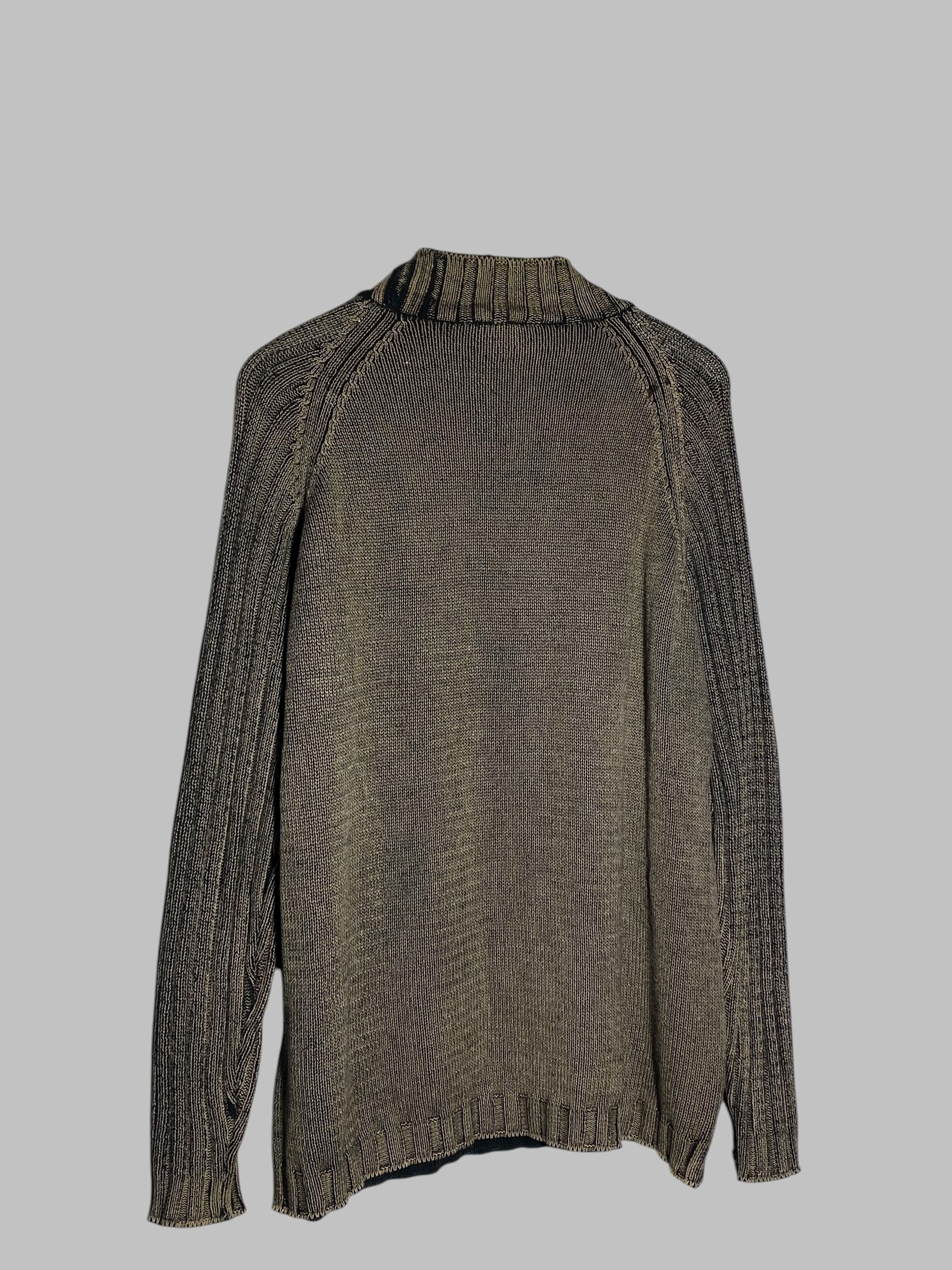 Versace Jeans Couture Vintage 90s Versace Jeans Couture Avant Garde Y2k Sweater Size US XXL / EU 58 / 5 - 2 Thumbnail