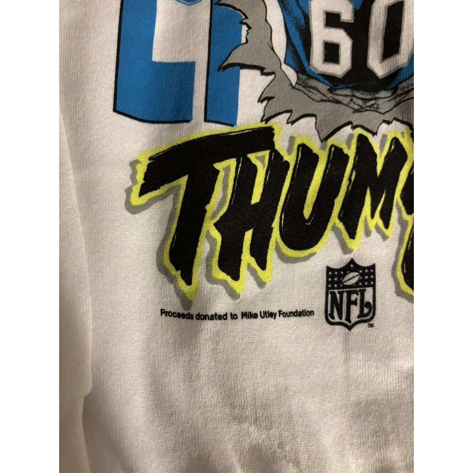 Fruit Of The Loom Vintage Detroit Lions Mike Utley 1991 Crewneck Sweatshirt Size US M / EU 48-50 / 2 - 4 Thumbnail