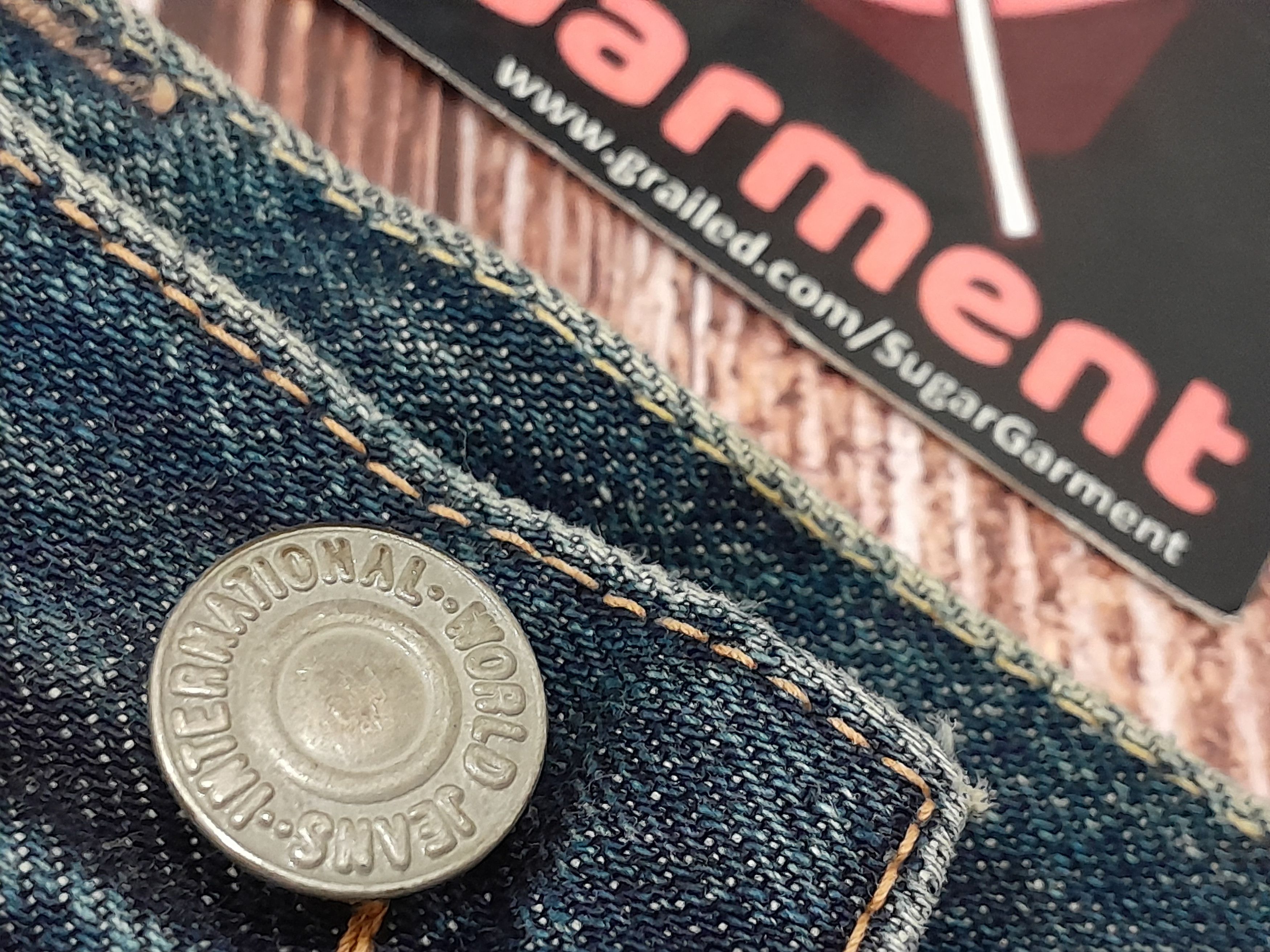Japanese Brand KAPITAL Jeans Flare Bell Bottom Bootcut Vintage Size US 33 - 14 Thumbnail