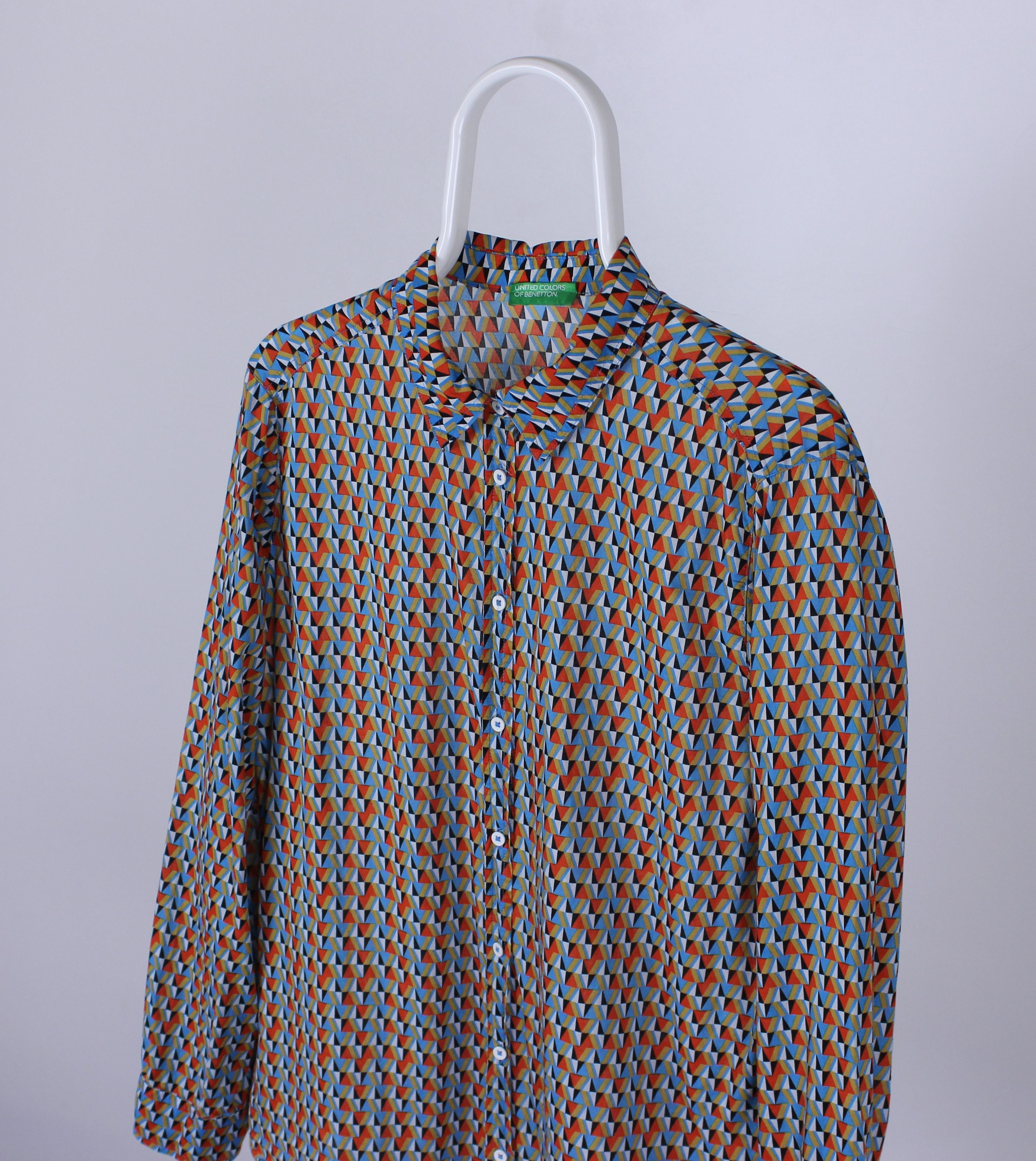 United Colors Of Benetton United Colors Of Benetton buttons ups shirt men L XL Size US XL / EU 56 / 4 - 1 Thumbnail