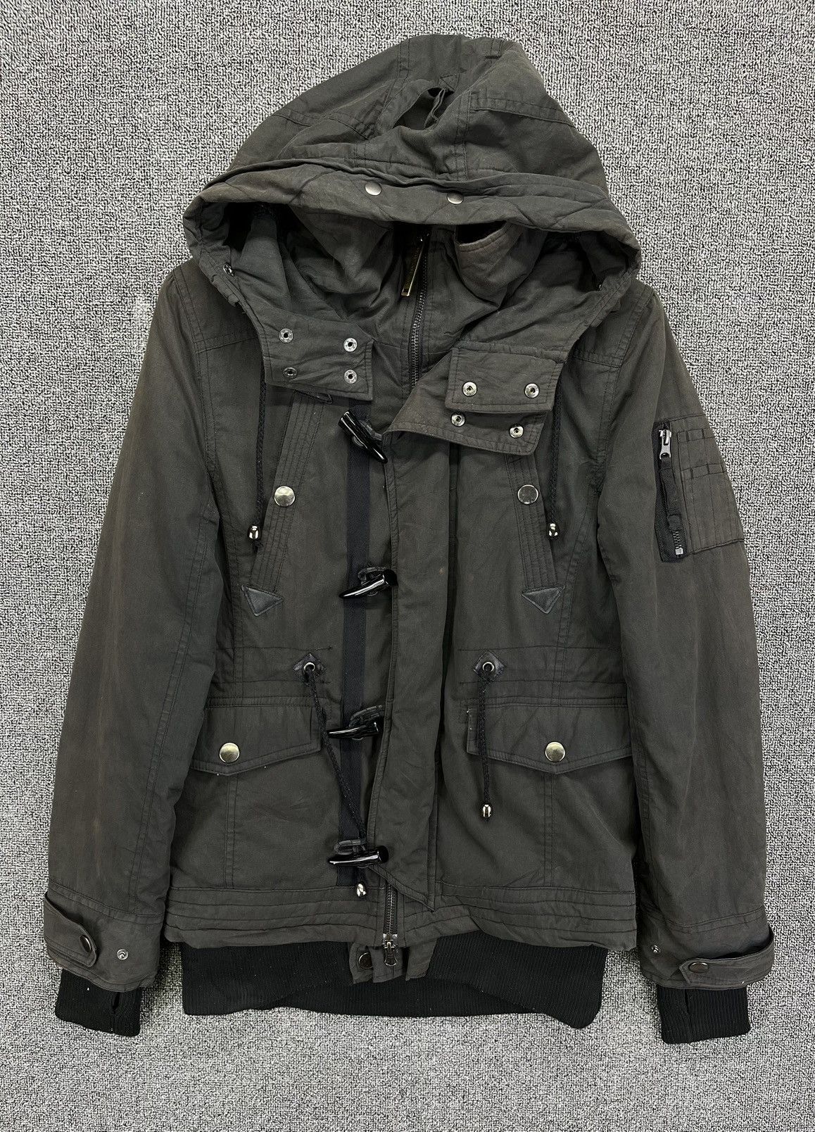 BUFFALO BOBS BUFFALO BOBS Rare Hooded Zip Up Punk Jacket Size M / US 6-8 / IT 42-44 - 1 Thumbnail