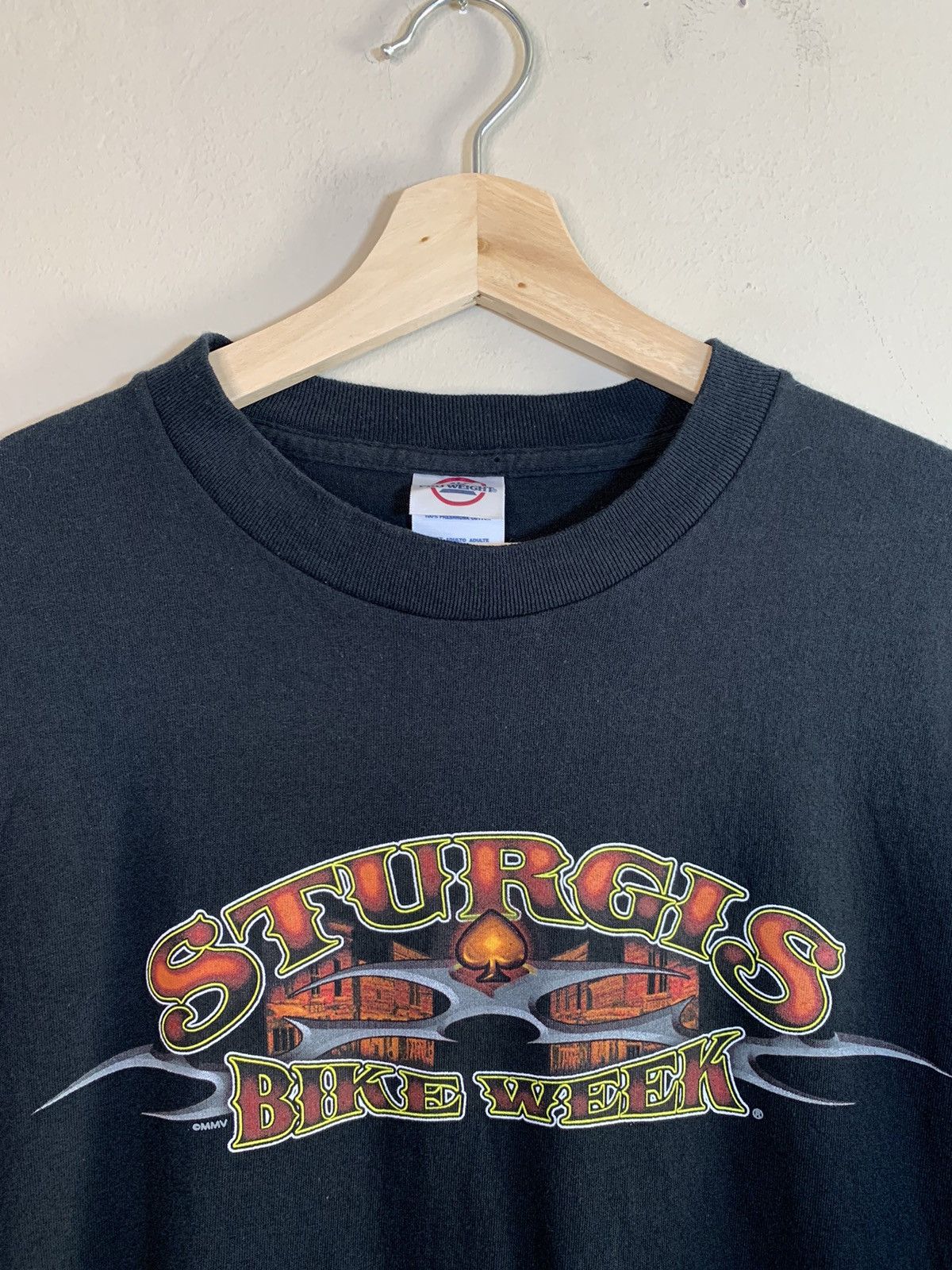 Other × Vintage *RARE* Vintage 2005 Sturgis Bike Week Motorcycle Rally Shirt Size US XL / EU 56 / 4 - 4 Thumbnail