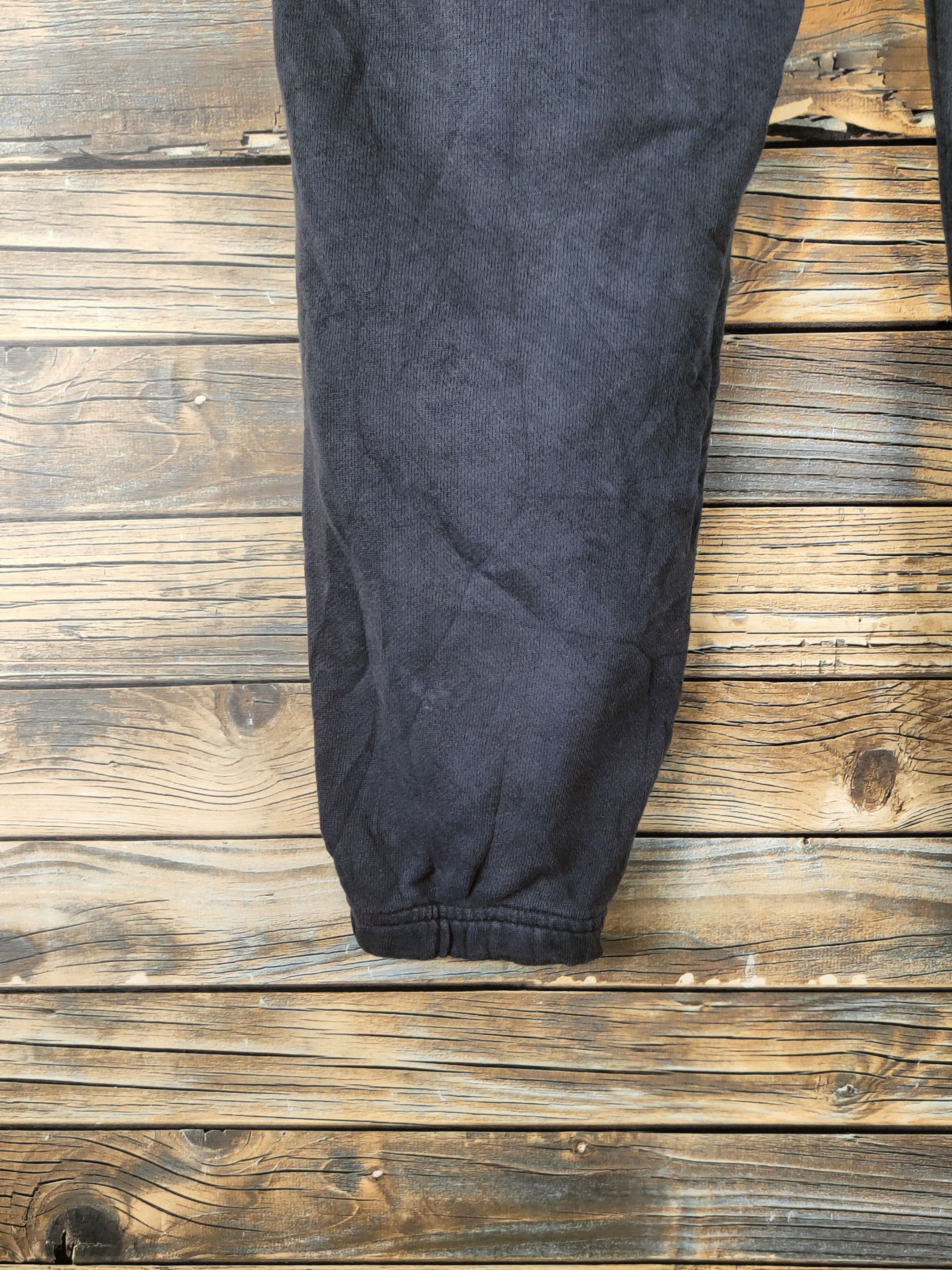 Adidas DISTRESSED Vintage Adidas Black Joggers Size US 27 - 10 Thumbnail