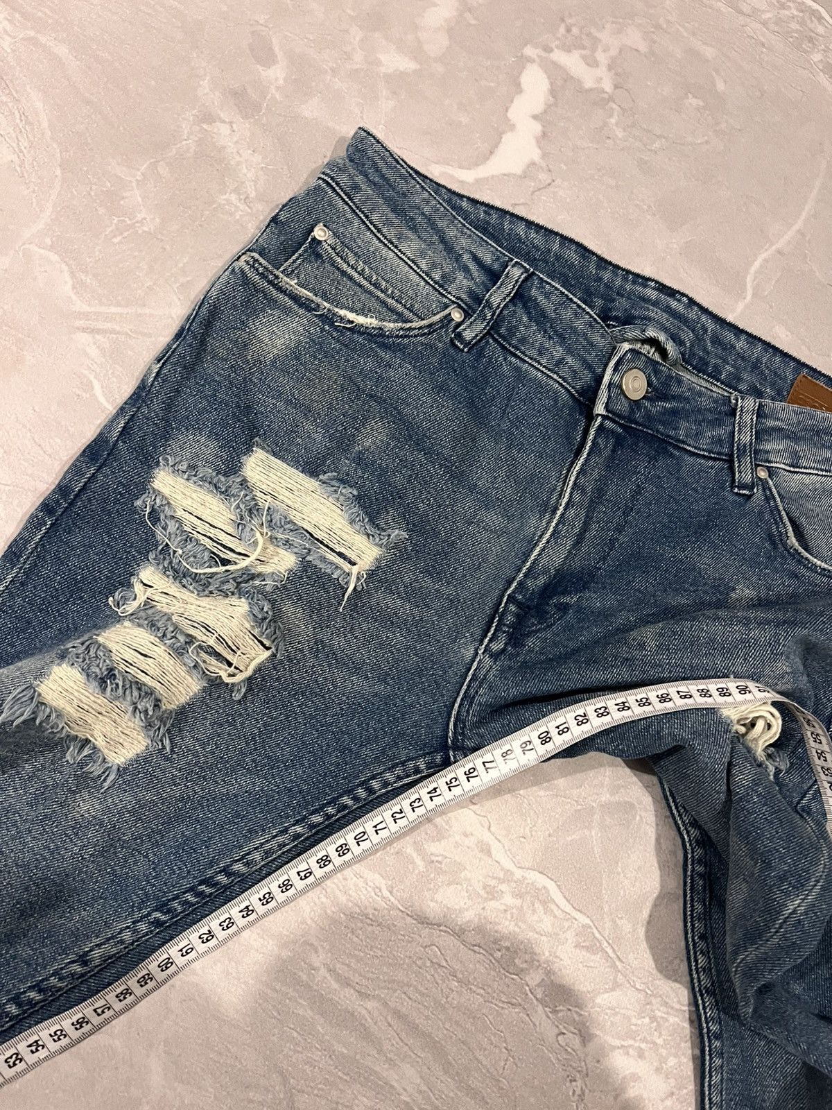 Japanese Brand Multi-pocket Distressed Archive / Vintage Slim Fit Glamour Size US 32 / EU 48 - 9 Thumbnail