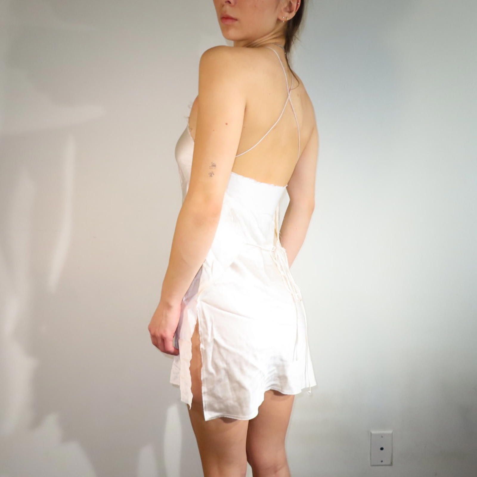Other ARE YOU AM I Women's White Dress Size S / US 4 / IT 40 - 3 Thumbnail