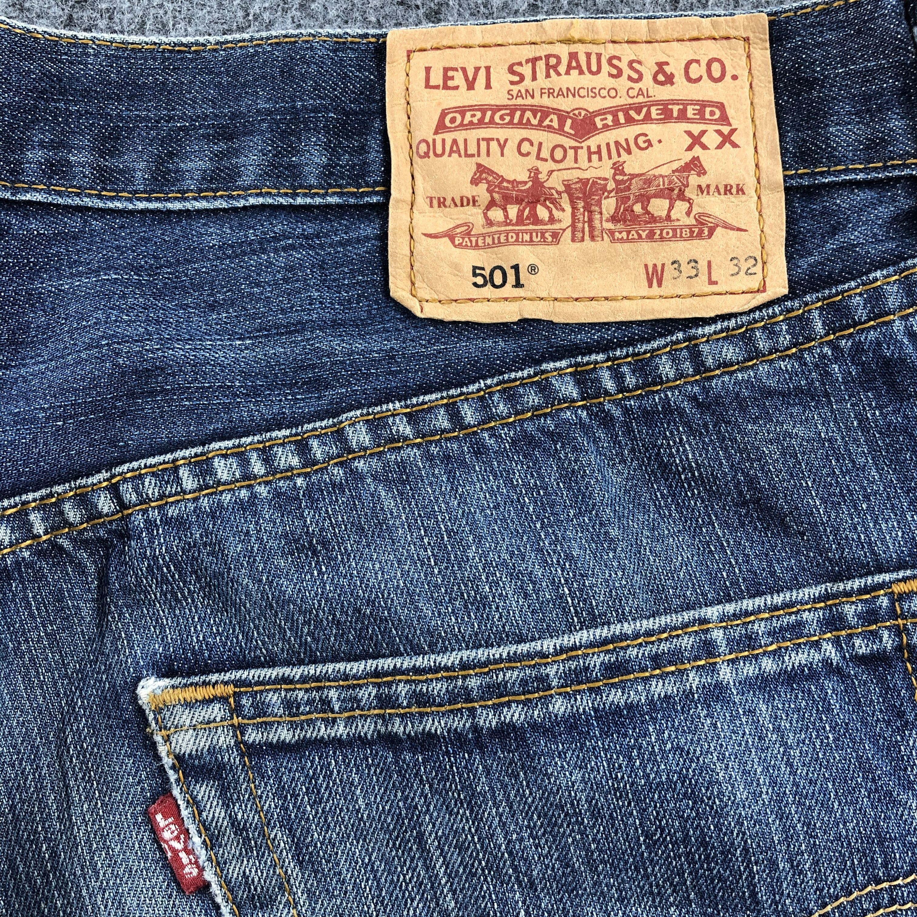 Levi's Vintage Levis 501 Jeans-JM897 Size US 33 - 7 Thumbnail