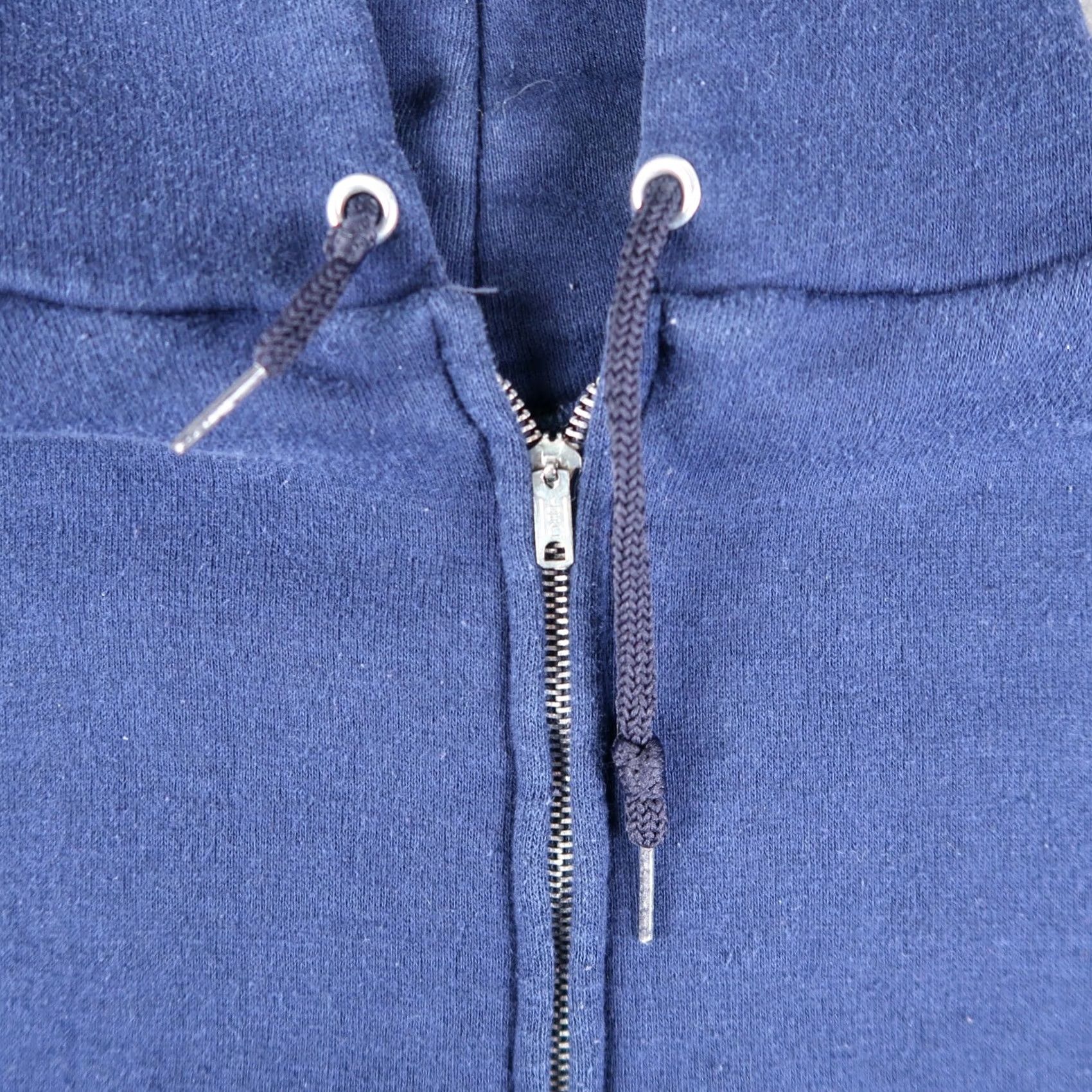 Vintage VINTAGE Hoodie Mens M Medium Blue Full Zip Up Sweatshirt USA Made Size US M / EU 48-50 / 2 - 3 Thumbnail