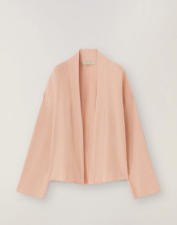 Loro Piana o1srvl11e1024 Cocooning Silk Cardigan in Pink Size L / US 10 / IT 46 - 1 Thumbnail
