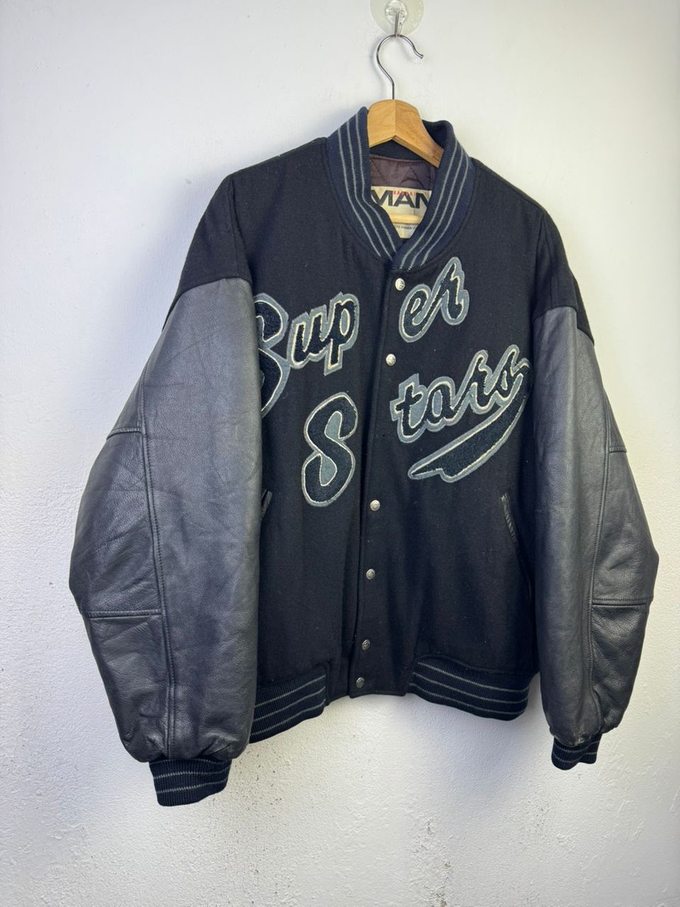Kansai Yamamoto Vintage Kansai Yamamoto Kansai Man Varsity Wool Jacket Size US L / EU 52-54 / 3 - 4 Thumbnail