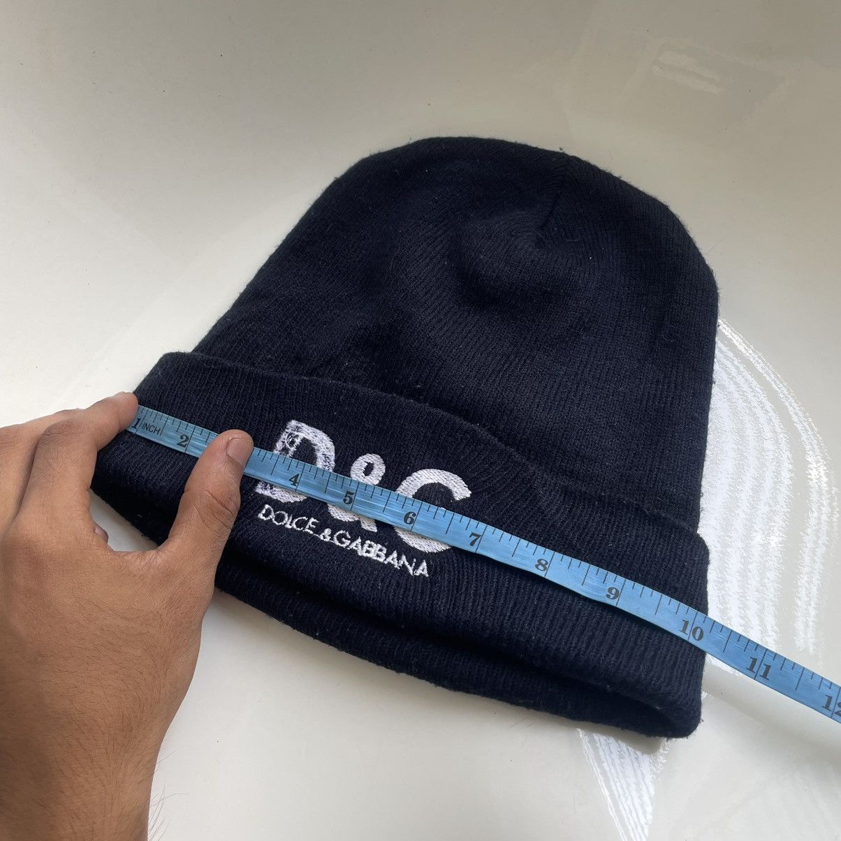 Dolce & Gabbana Dolce & Gabbana Embroidered Logo Beanie Size ONE SIZE - 7 Thumbnail