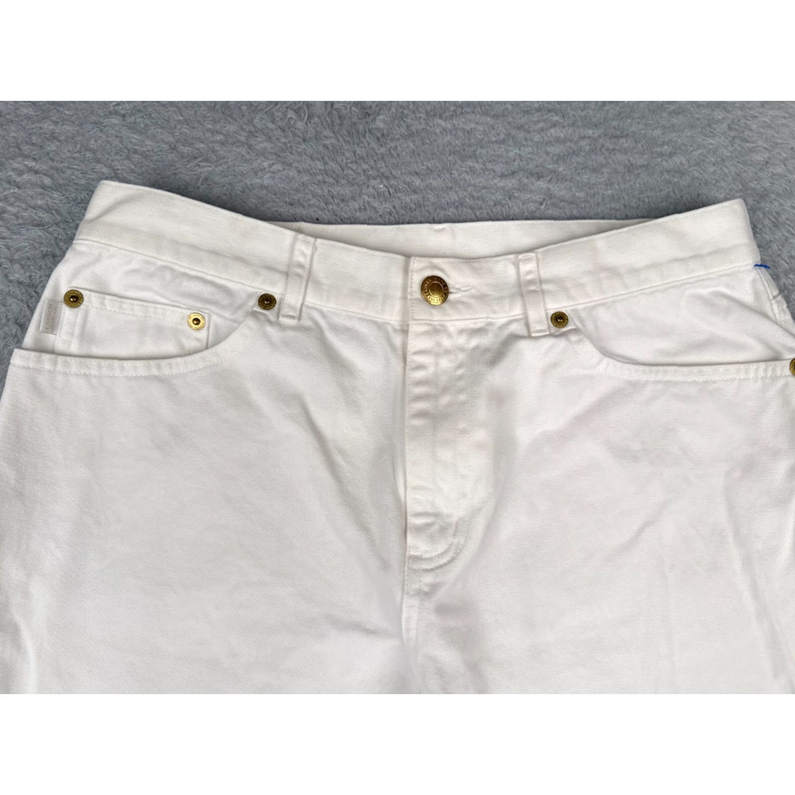 Ralph Lauren Lauren Ralph Lauren Jeans Women 8P White Denim Capri Crop 28 Size 30" / US 8 / IT 44 - 4 Thumbnail