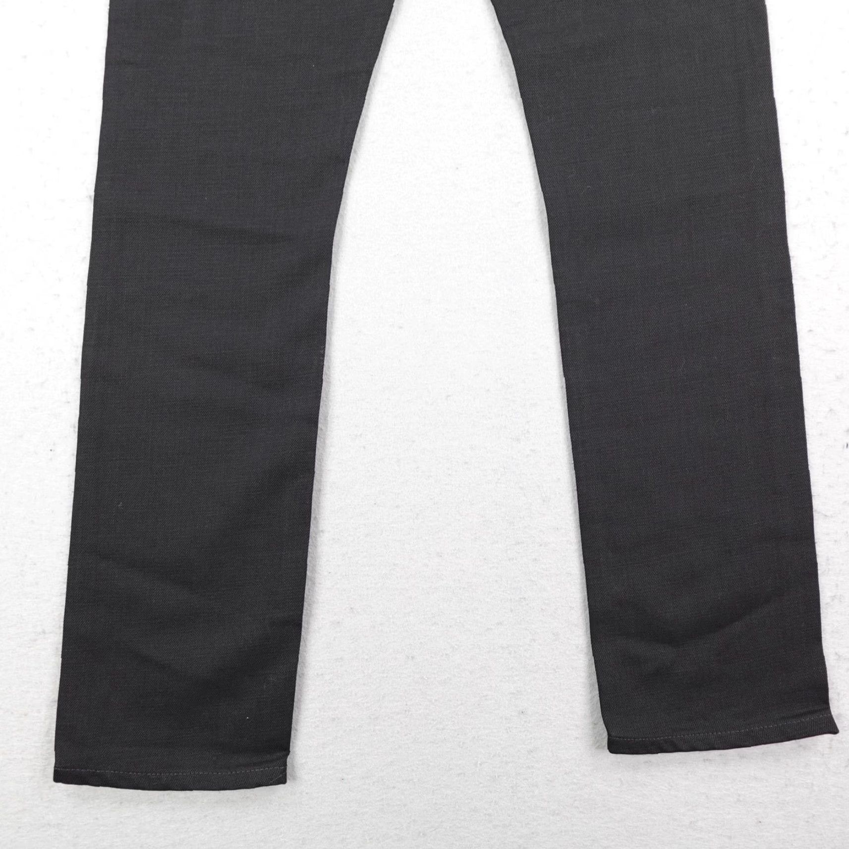 Nudie Jeans Nudie Jeans Co Slim Fit Jeans 28x32 Regular Button Fly Denim Black Fearless Freddie Men's Mature Mens 28x32 Slim Raw Denim Size US 28 / EU 44 - 6 Thumbnail