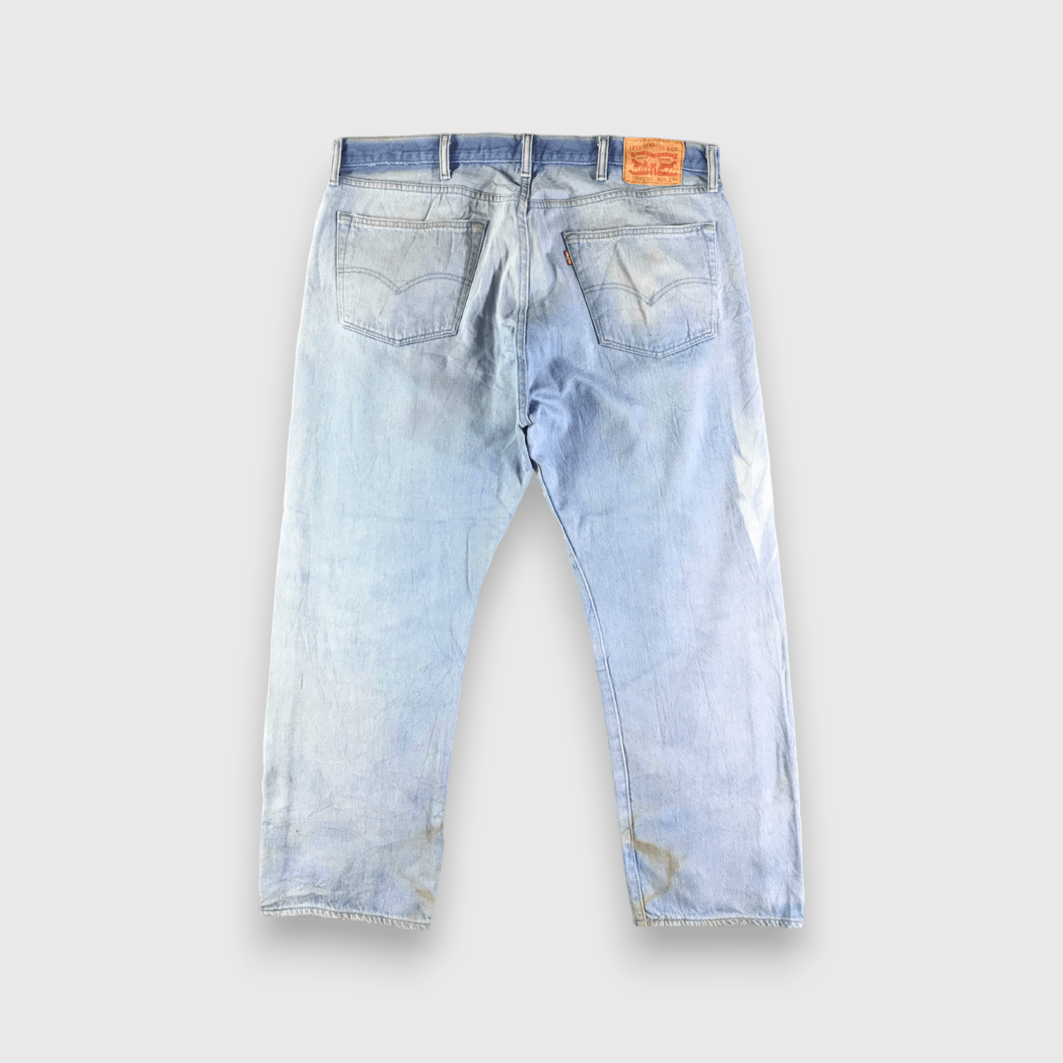 Levi's Vintage Blue Wash Levis 501 Jeans-J4400 Size US 40 / EU 56 - 2 Thumbnail