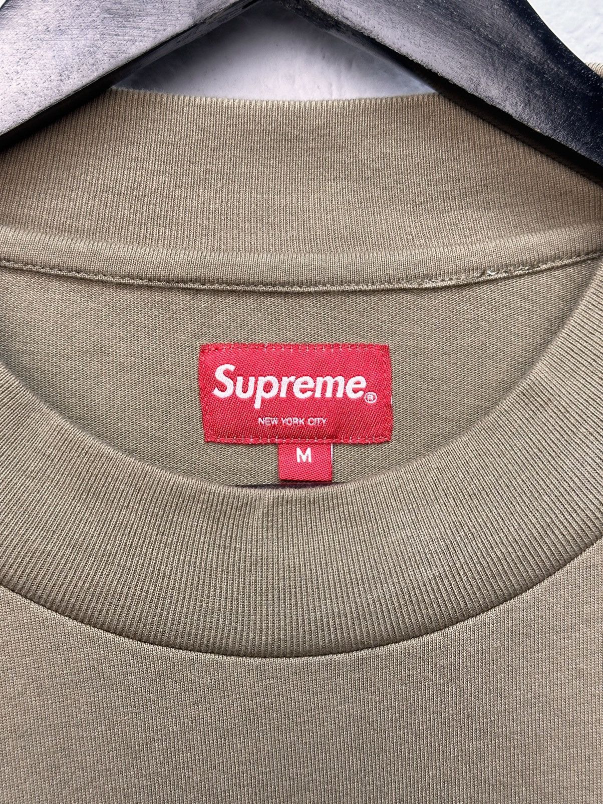 Supreme Supreme Small Logo Brown Longsleeve Minimal Streetwear Size US M / EU 48-50 / 2 - 7 Thumbnail