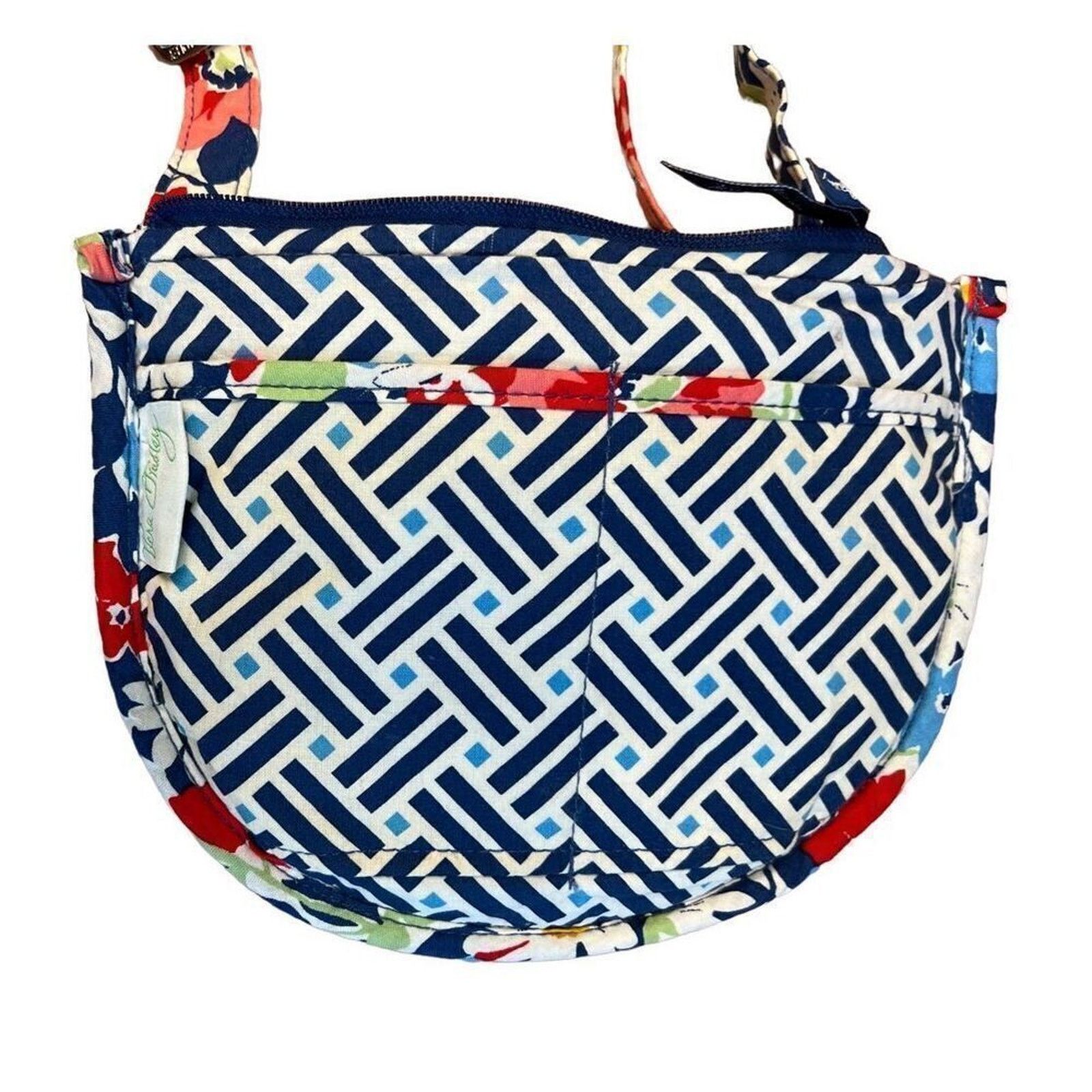 Vera Bradley Vera Bradley Summer Cottage The Lizzy Crossbody Quilted Bag Size ONE SIZE - 8 Thumbnail