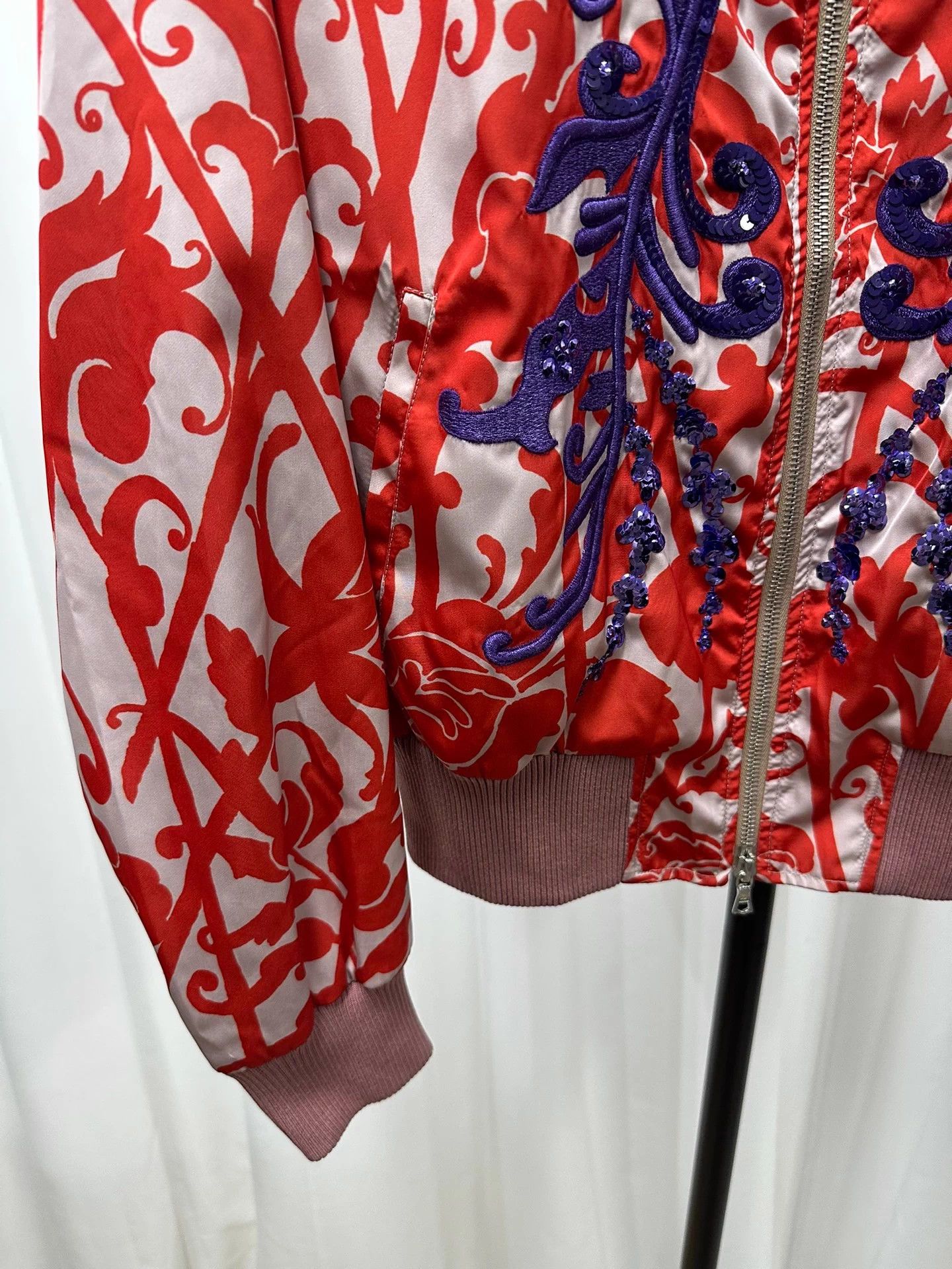 Dries Van Noten Dries Van Noten Beaded Embroidered Floral Jacket M Size US M / EU 48-50 / 2 - 3 Thumbnail