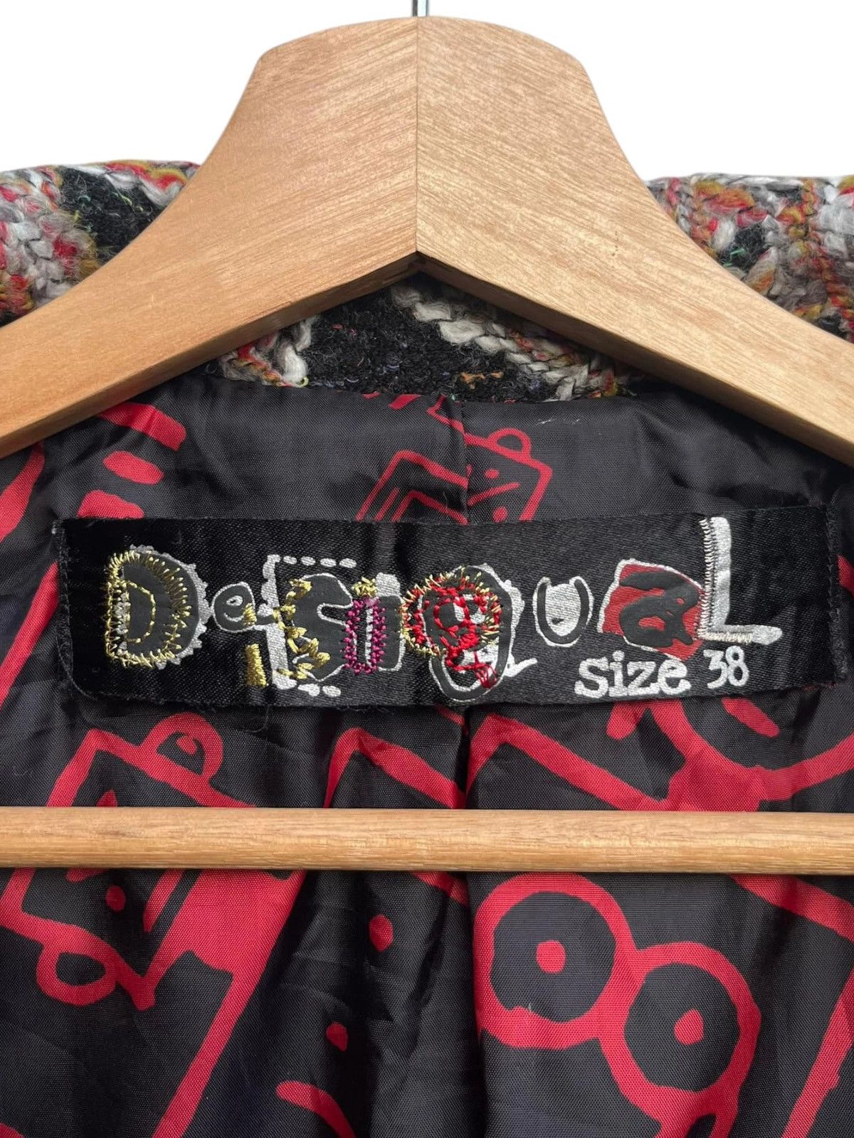 Desigual Desigual Twisted Boucle Fitted Coat Size 38 Size M / US 6-8 / IT 42-44 - 17 Thumbnail