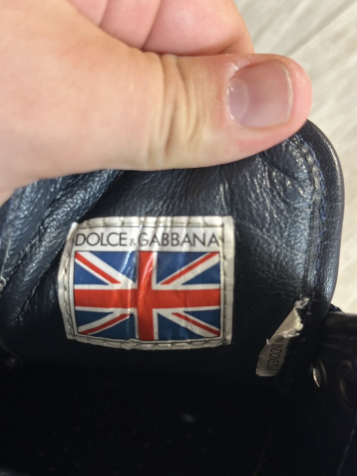 Dolce & Gabbana Dolce & Gabbana Blue Low Top Sneaker vintage Size US 6.5 / EU 39-40 - 14 Thumbnail