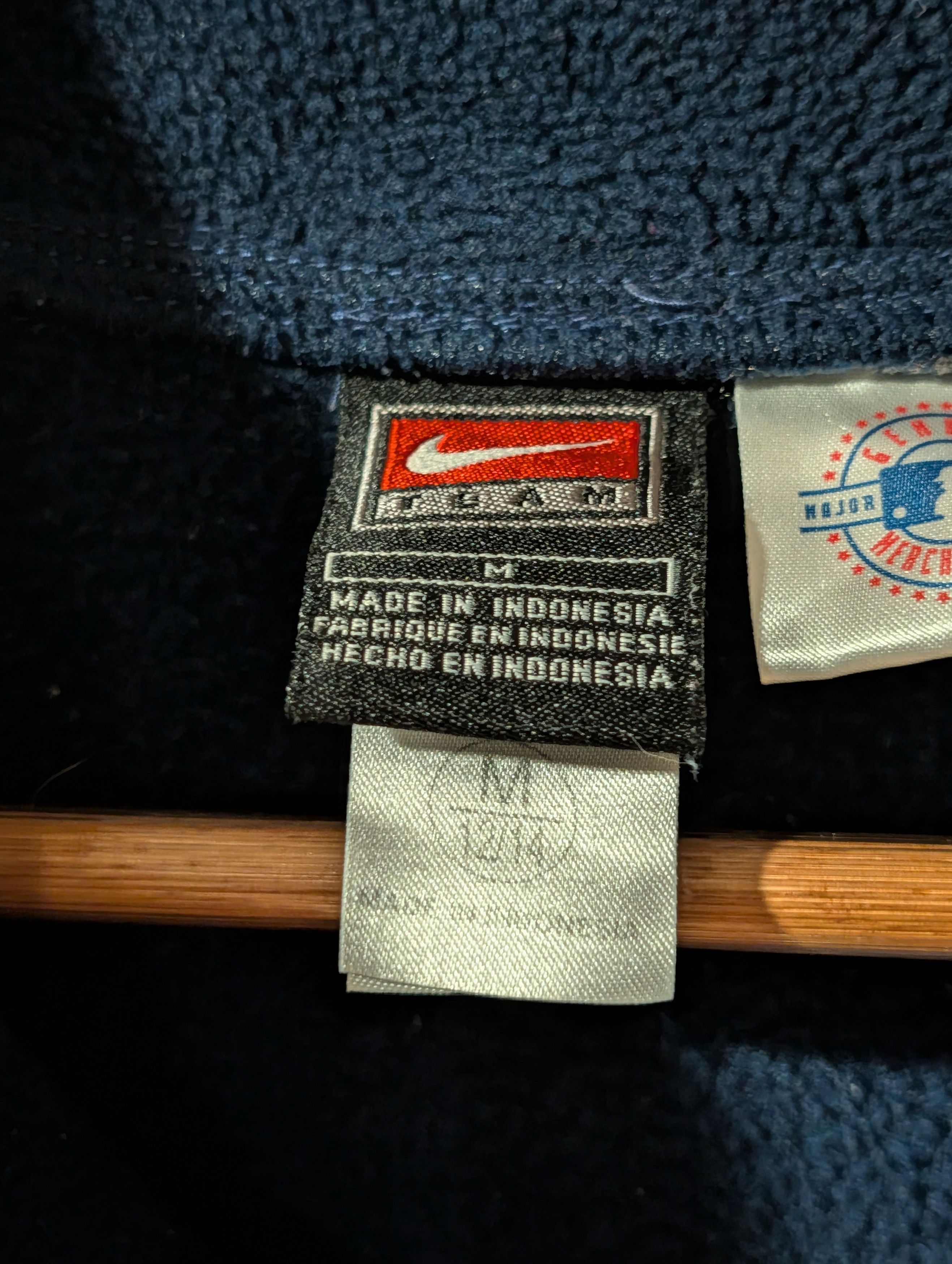 New York Yankees Nike Team NY Yankees 1/4 Zip Fleece Pullover Youth M 12/14 Size US M / EU 48-50 / 2 - 3 Thumbnail