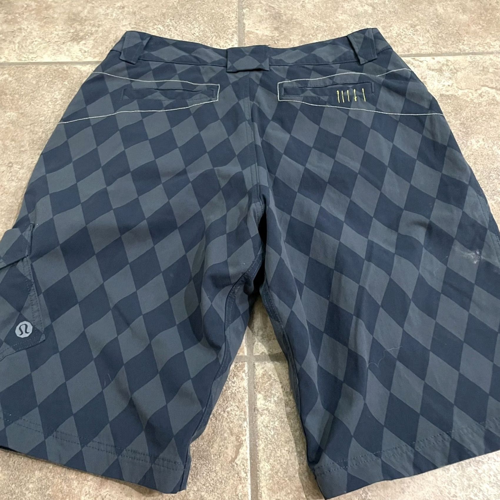 Lululemon Lululemon Mens Regular Size Chino Polyester Shorts Gray 34 Size US 34 / EU 50 - 5 Thumbnail