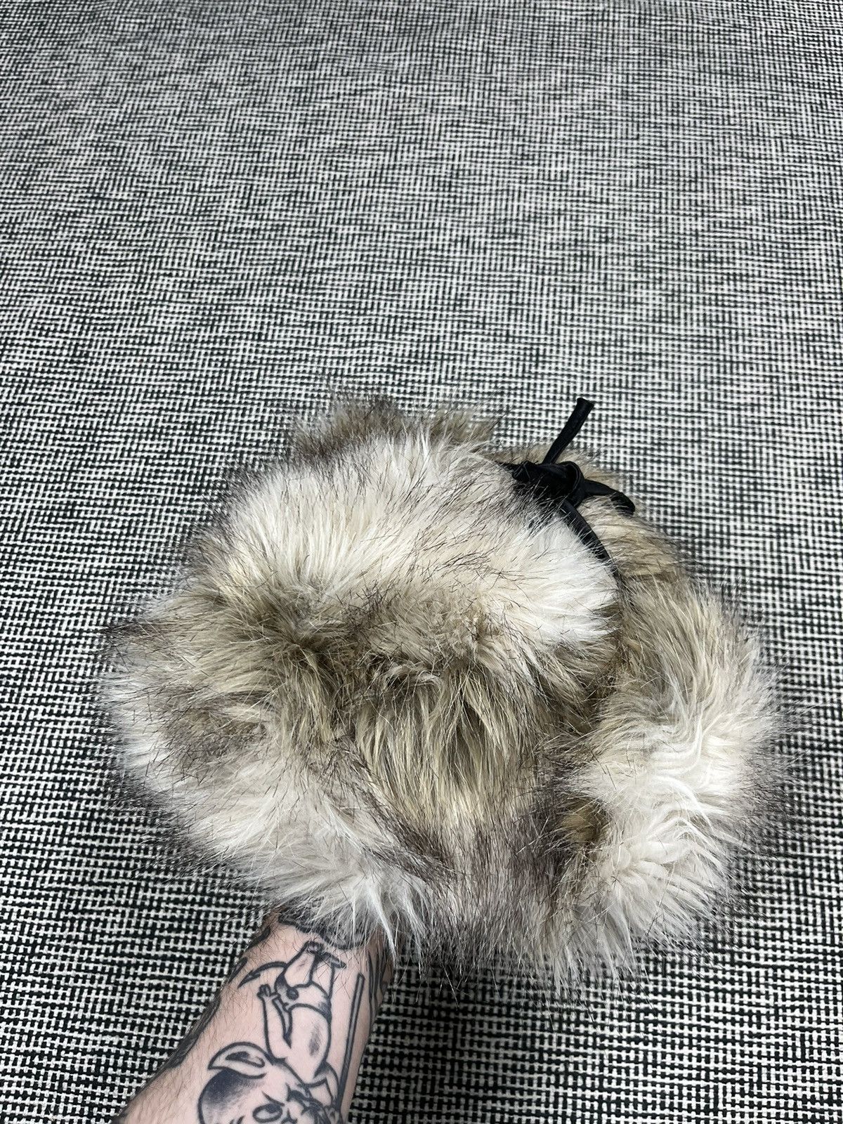 Other faux fur ushanka fuzzy hat y2k Vintage Size ONE SIZE - 5 Thumbnail