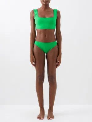 Bottega Veneta o1loc1c0824 703590 Swimsuit in Green Size L / US 10 / IT 46 - 1 Thumbnail