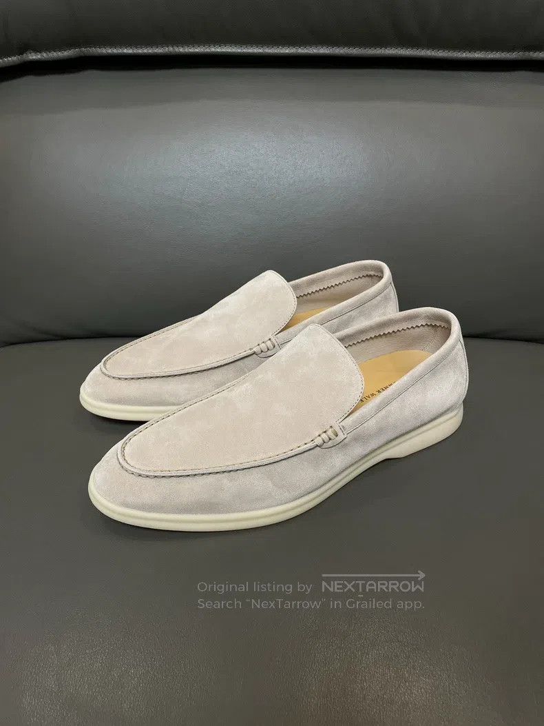 Loro Piana LORO PIANA Summer Walk Men's Moccasin Shoes Size US 12 / EU 45 - 1 Thumbnail