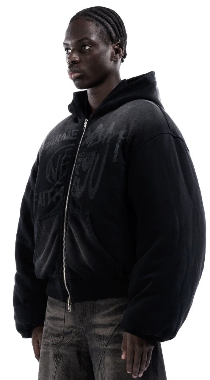 No Faith Studios No/Faith Studios Reversible Hood Bomber Jacket Black Size US L / EU 52-54 / 3 - 8 Thumbnail