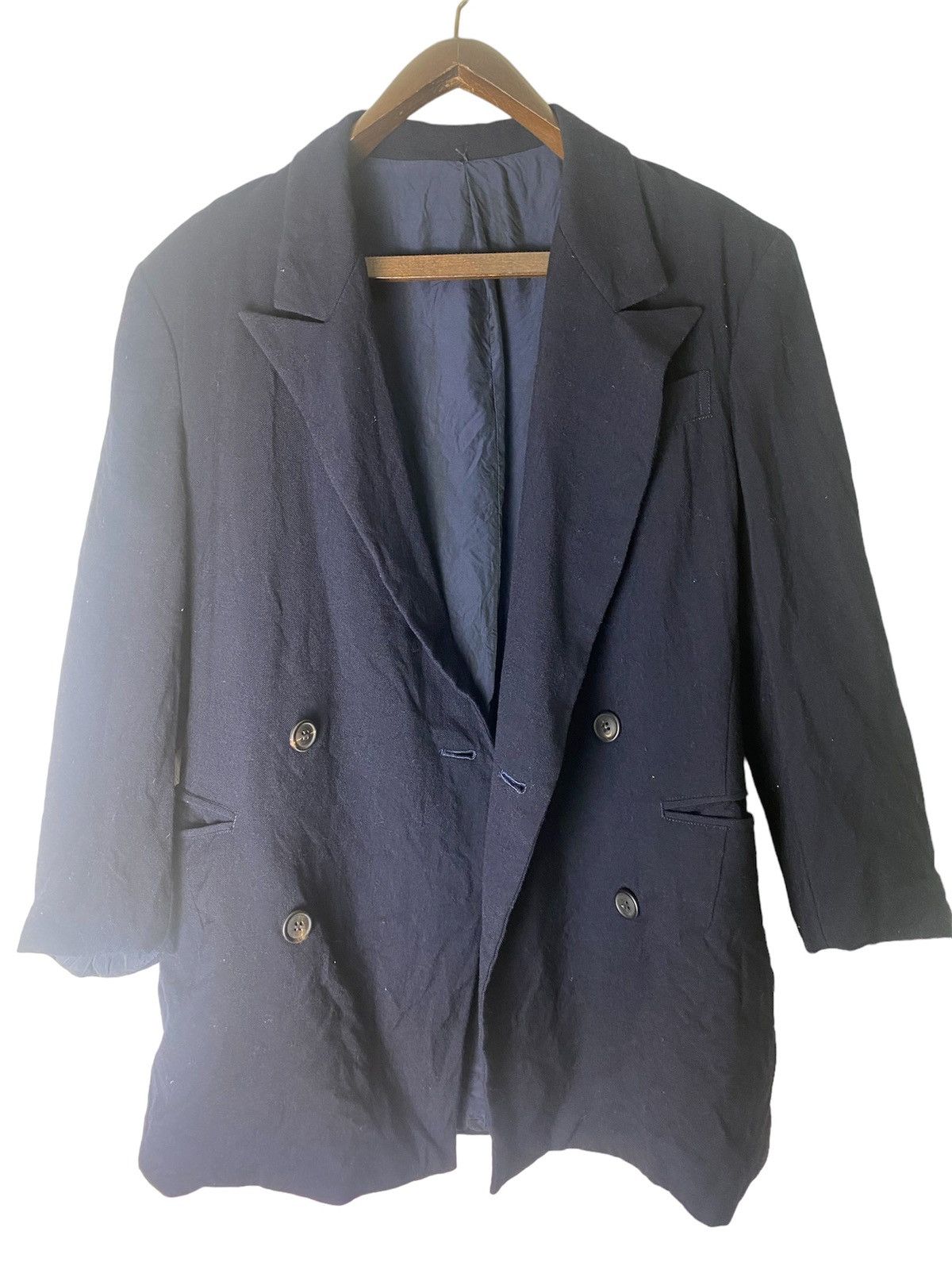Y's × Yohji Yamamoto Y’s Yohji Yamamoto Wool Blazer Jacket Size US S / EU 44-46 / 1 - 8 Thumbnail