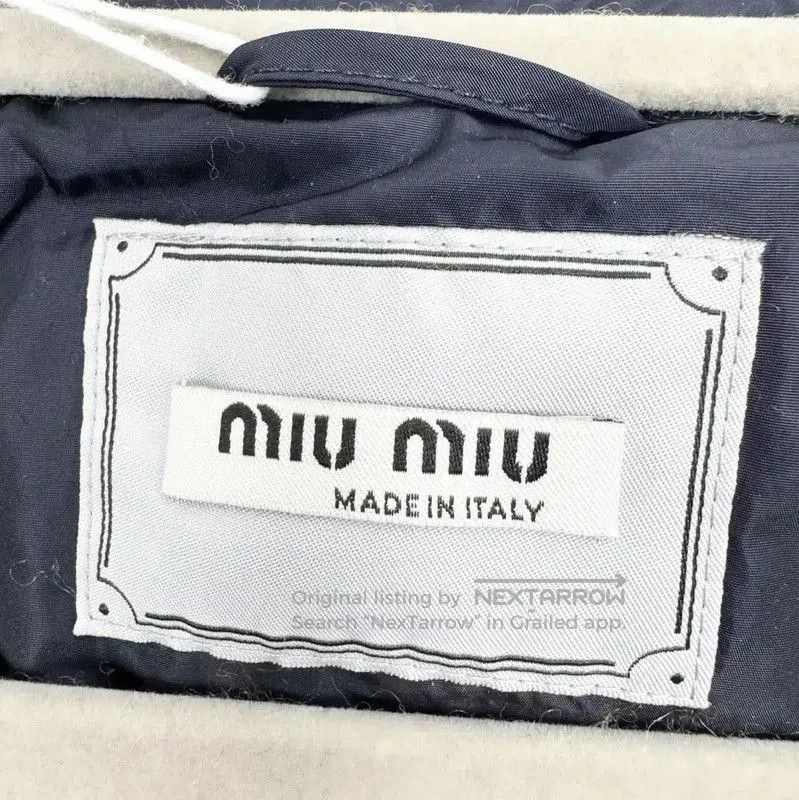 Miu Miu Miu Miu Blue Cotton Women's Puffer Jacket . Size M / US 6-8 / IT 42-44 - 3 Thumbnail