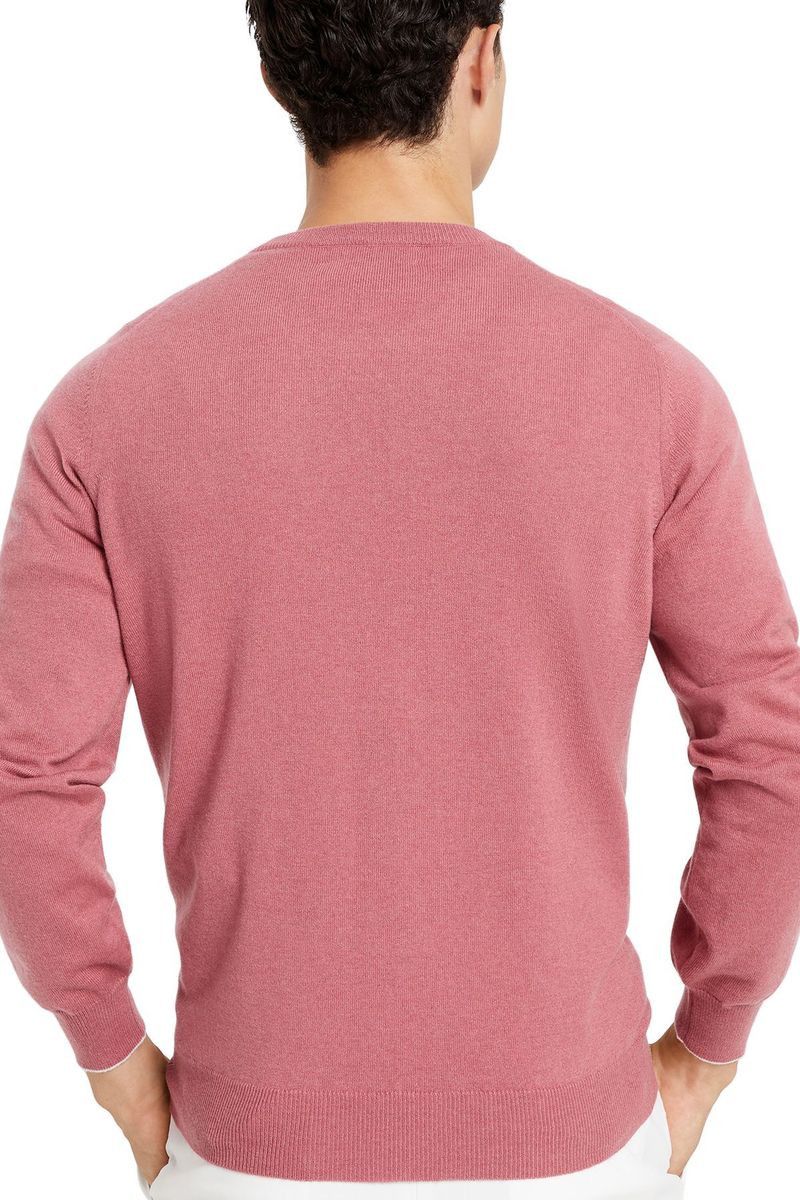 Brunello Cucinelli o1y0526 Crewneck Sweater in Coral Size US S / EU 44-46 / 1 - 3 Thumbnail
