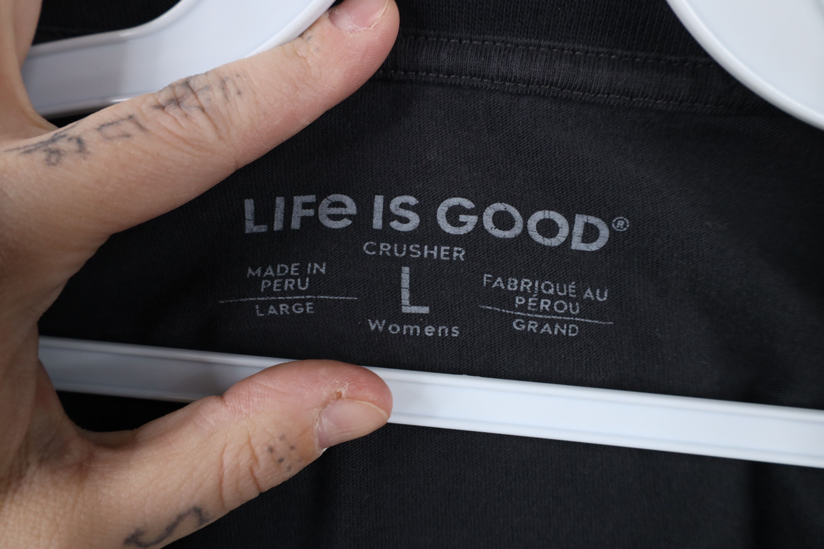 Life is Good × Vintage Life Is Good Heart Marled Long Sleeve T-Shirt Crusher Size L / US 10 / IT 46 - 7 Thumbnail