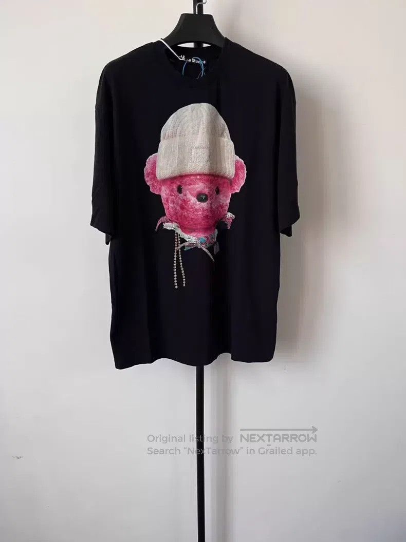 Acne Studios Acne Studios Face expression bear print round neck short s Size US S / EU 44-46 / 1 - 1 Thumbnail
