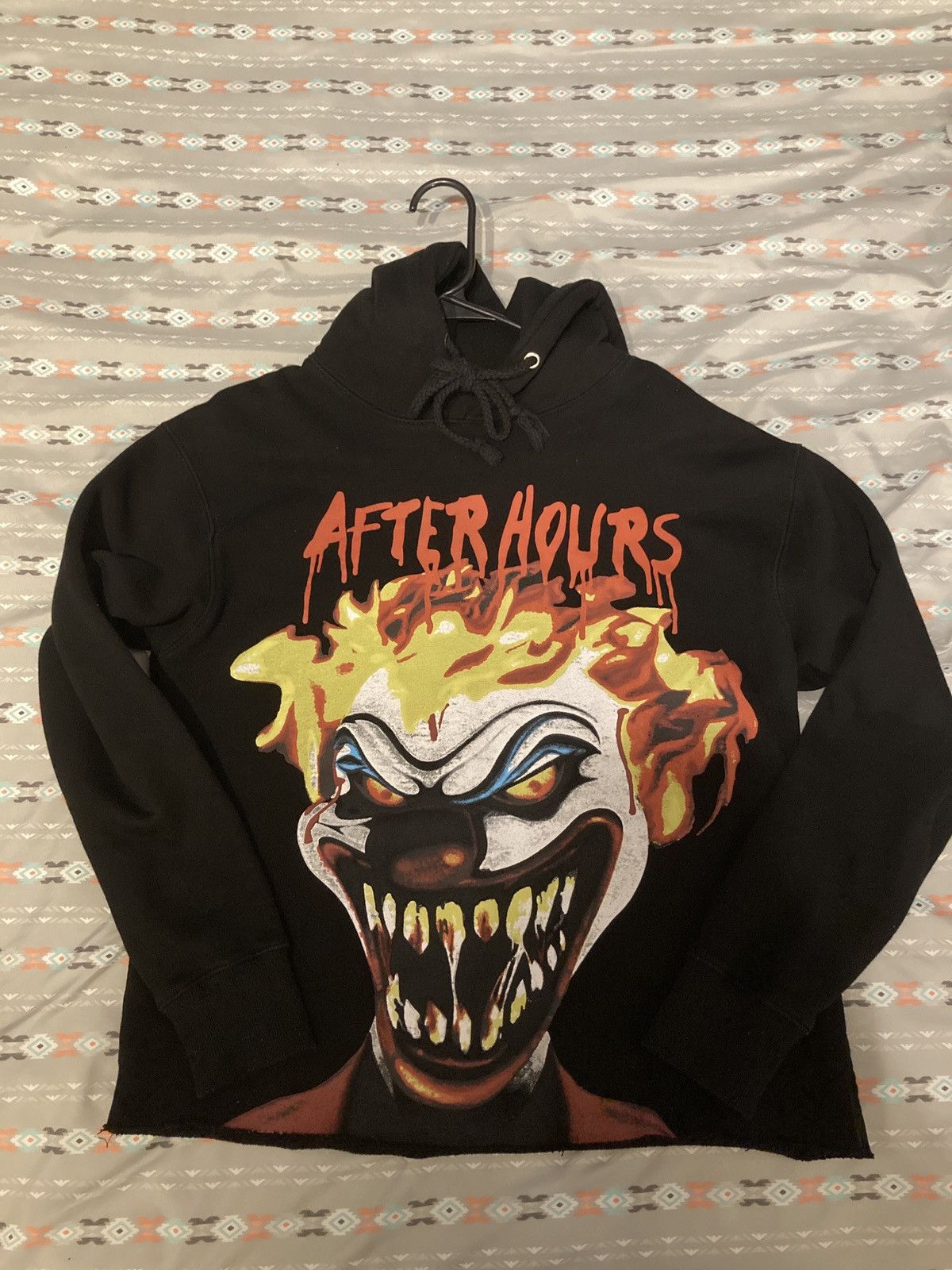 image of The Weeknd “After Hours” Hoodie in Black, Men's (Size Small)