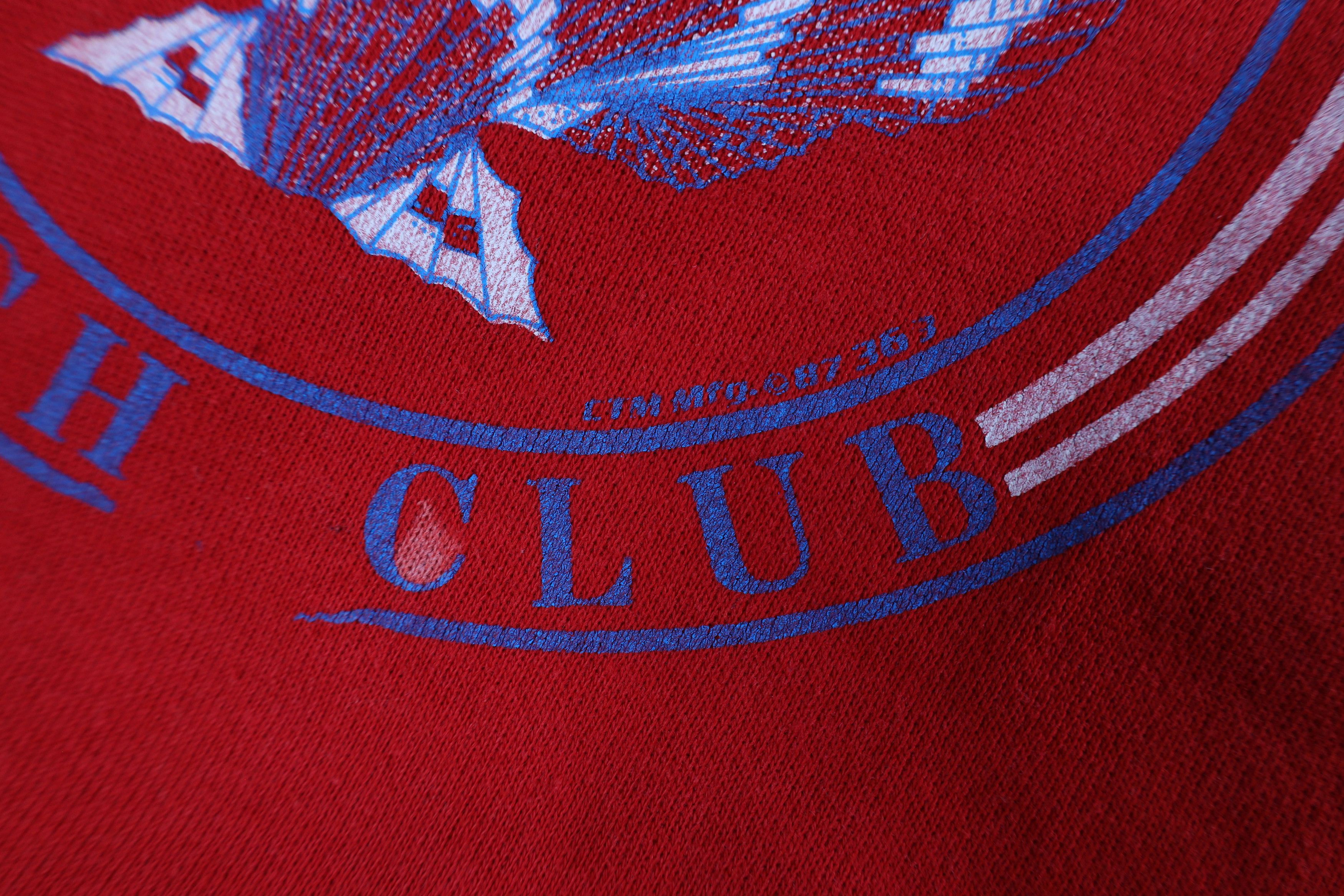 Vintage Vintage 90s Streetwear Florida Beach Club Sweatshirt USA Size L / US 10 / IT 46 - 6 Thumbnail