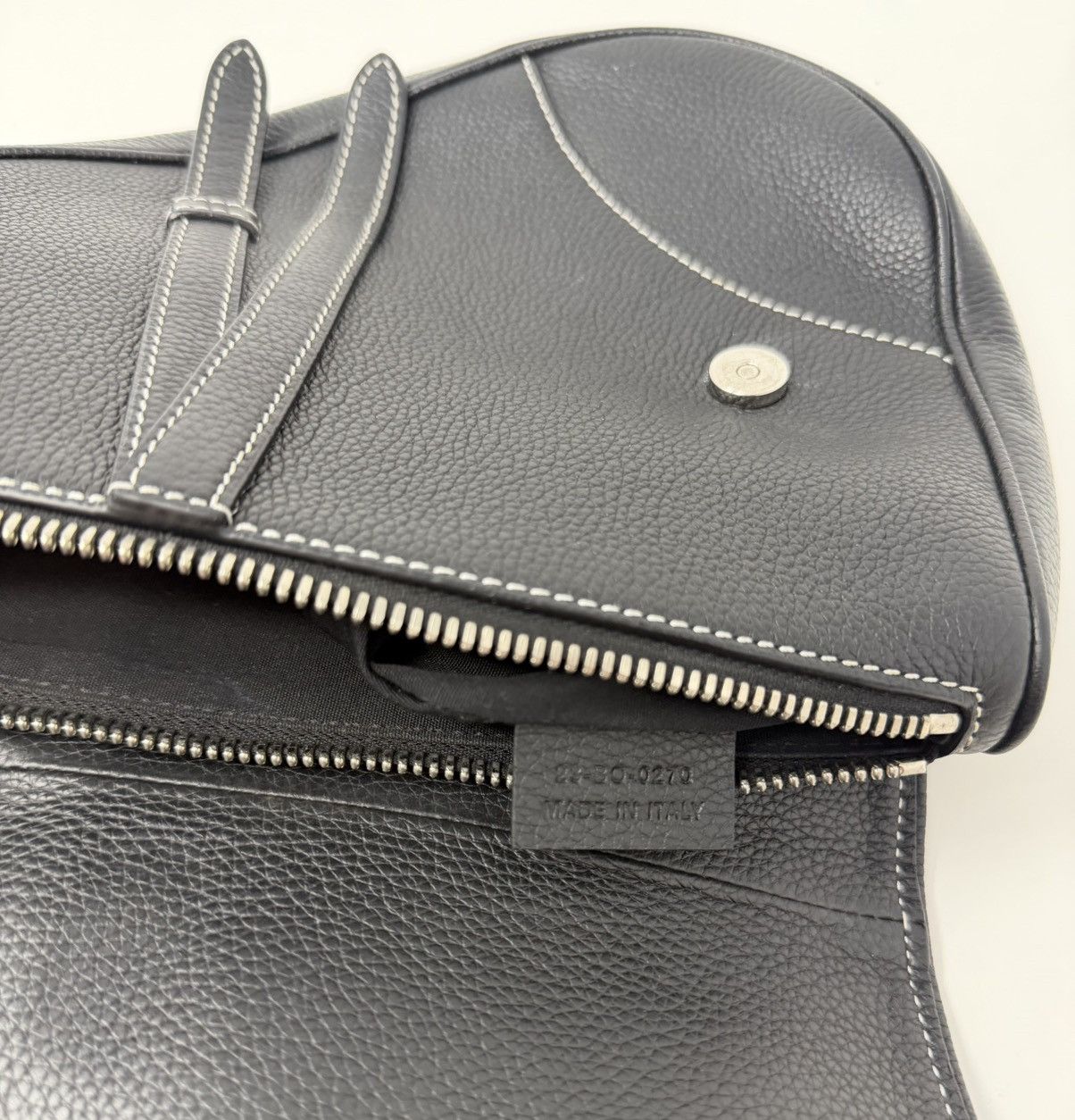 Dior × Stussy Dior x Shawn Stussy Saddle Crossbody Leather Bag Size ONE SIZE - 9 Thumbnail