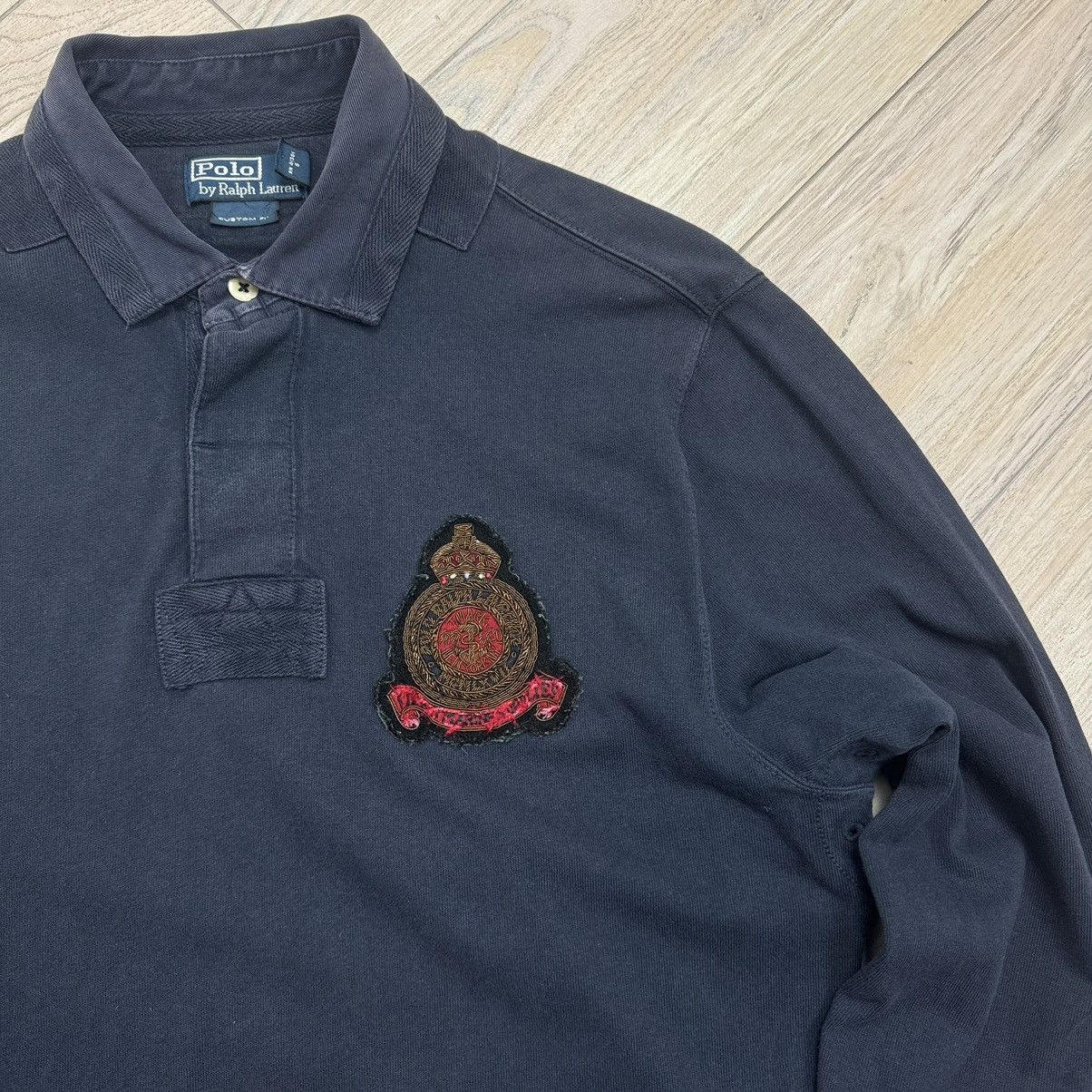 Polo Ralph Lauren Vintage 90s Retro Sun Faded Ralph Lauren PRL Long Sleeve Size US L / EU 52-54 / 3 - 5 Thumbnail