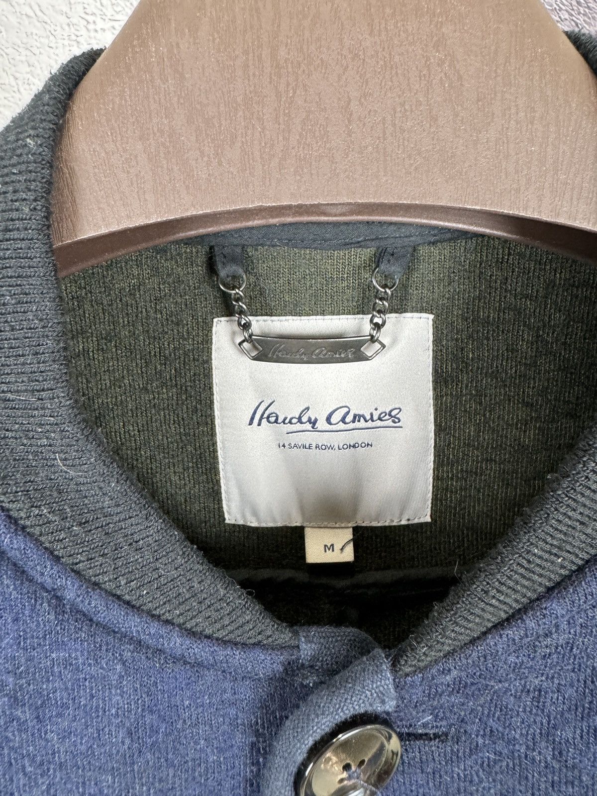 Hardy Amies Hardy Amies 14 Savile Row London wool bomber jacket Size US M / EU 48-50 / 2 - 4 Thumbnail