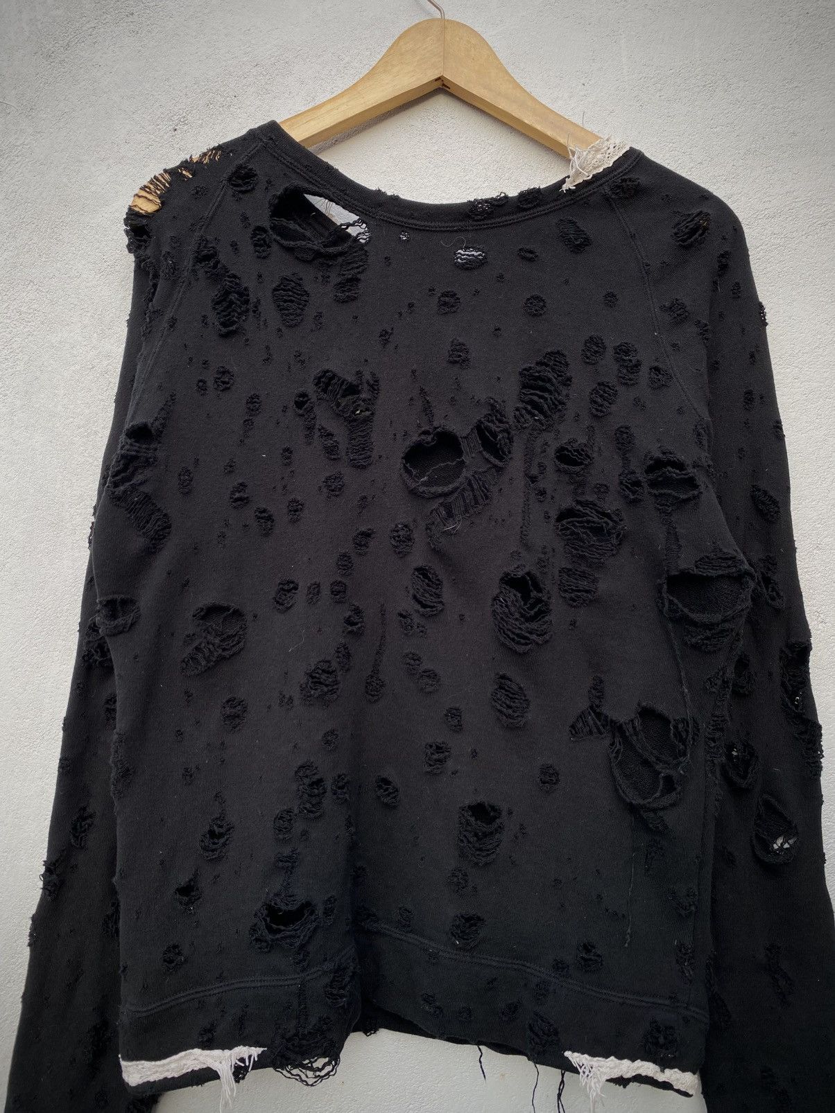 Share Spirit Homme BEAMS DISTRESSED SWEATSHIRT Size US S / EU 44-46 / 1 - 8 Thumbnail