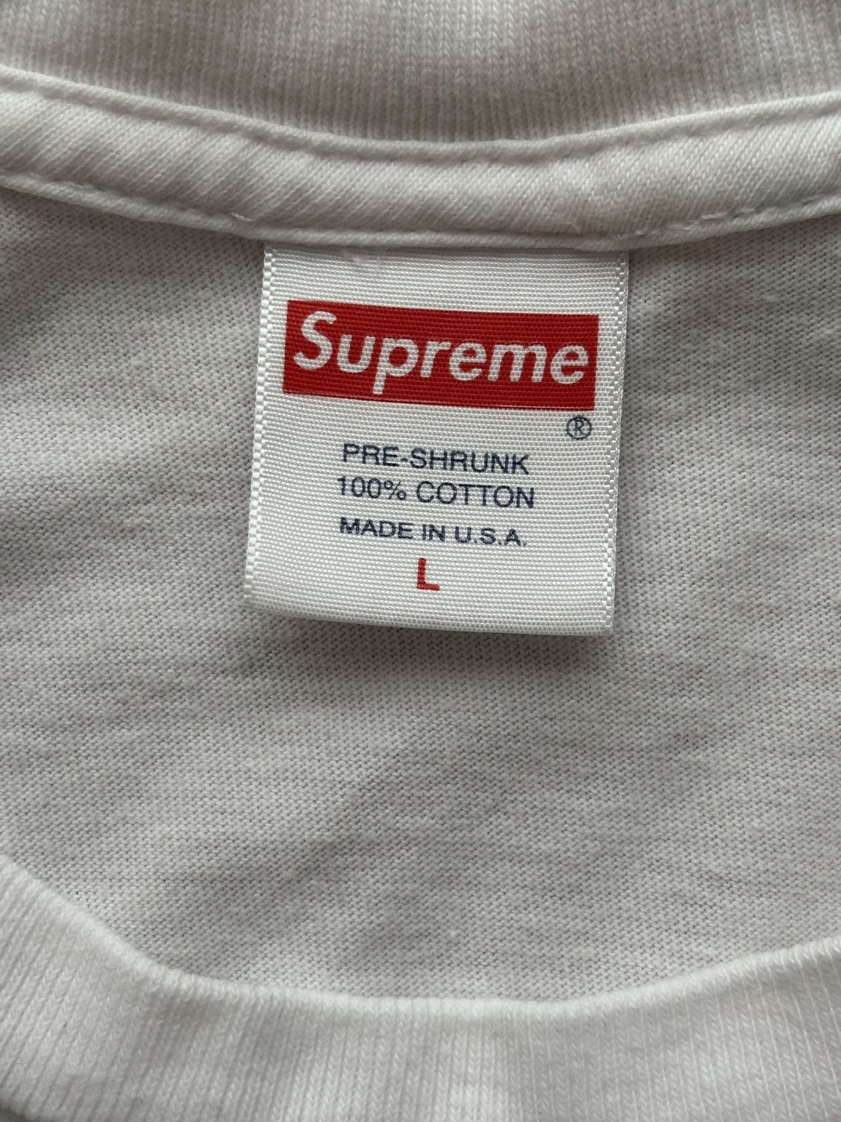 Supreme supreme x madonna tee fw18 Size US L / EU 52-54 / 3 - 3 Thumbnail