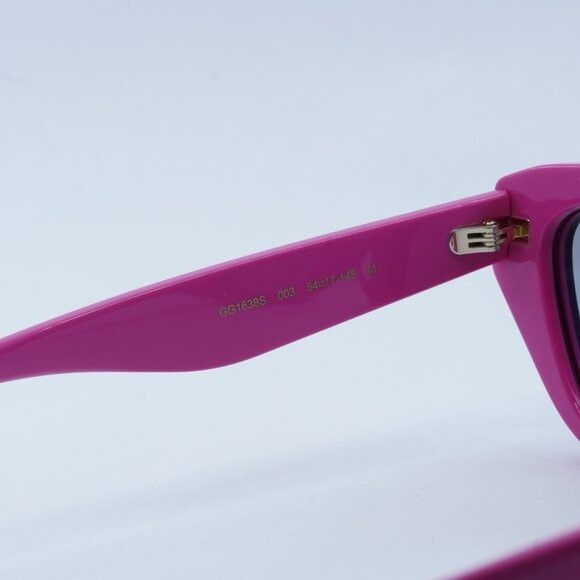 Gucci Gucci GG1638S 003 Sunglasses Burgundy/Fuchsia Cat Eye Frame Size ONE SIZE - 6 Thumbnail