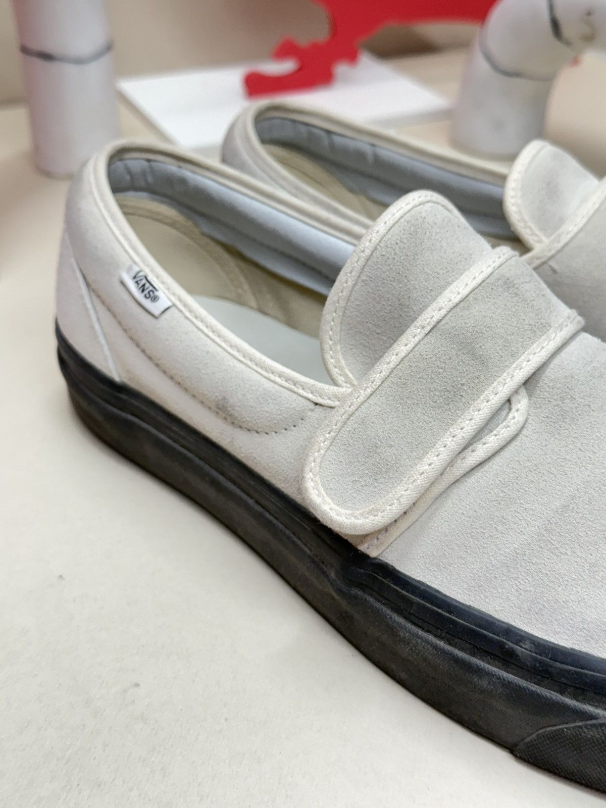 Vans Vans Slip-On Style 47 Men sz 12 (resemblance of FOG) beige Size US 12 / EU 45 - 9 Thumbnail