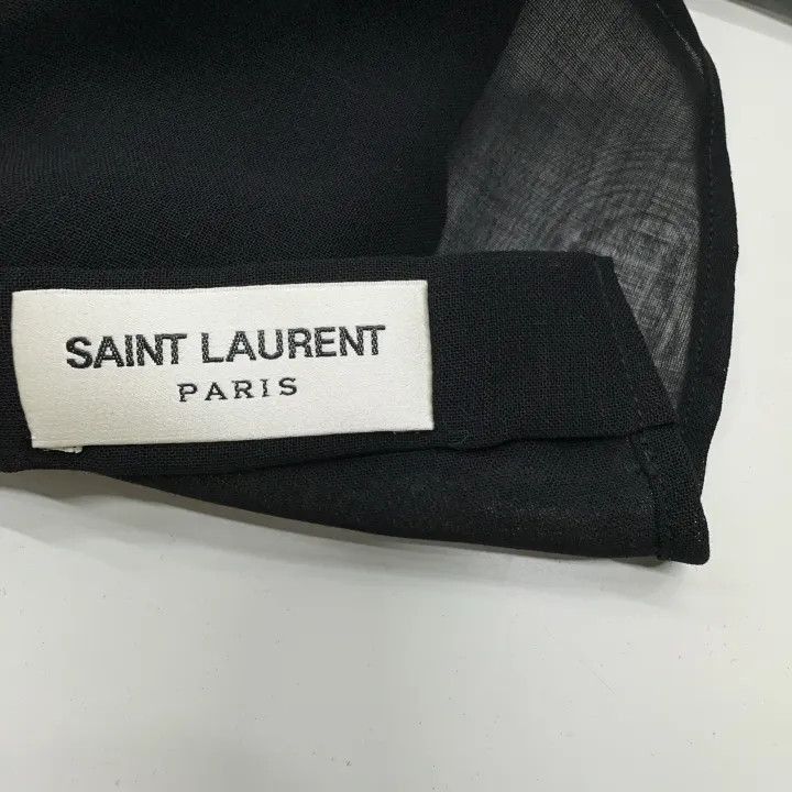 Saint Laurent Paris Saint Laurent Classic Black Long Sleeve Blouse -2507 Size XS / US 0-2 / IT 36-38 - 6 Thumbnail