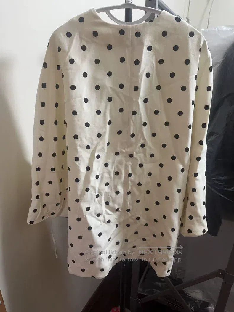 Valentino Valentino Polka dot sleeve buttonless cover Size M / US 6-8 / IT 42-44 - 2 Thumbnail