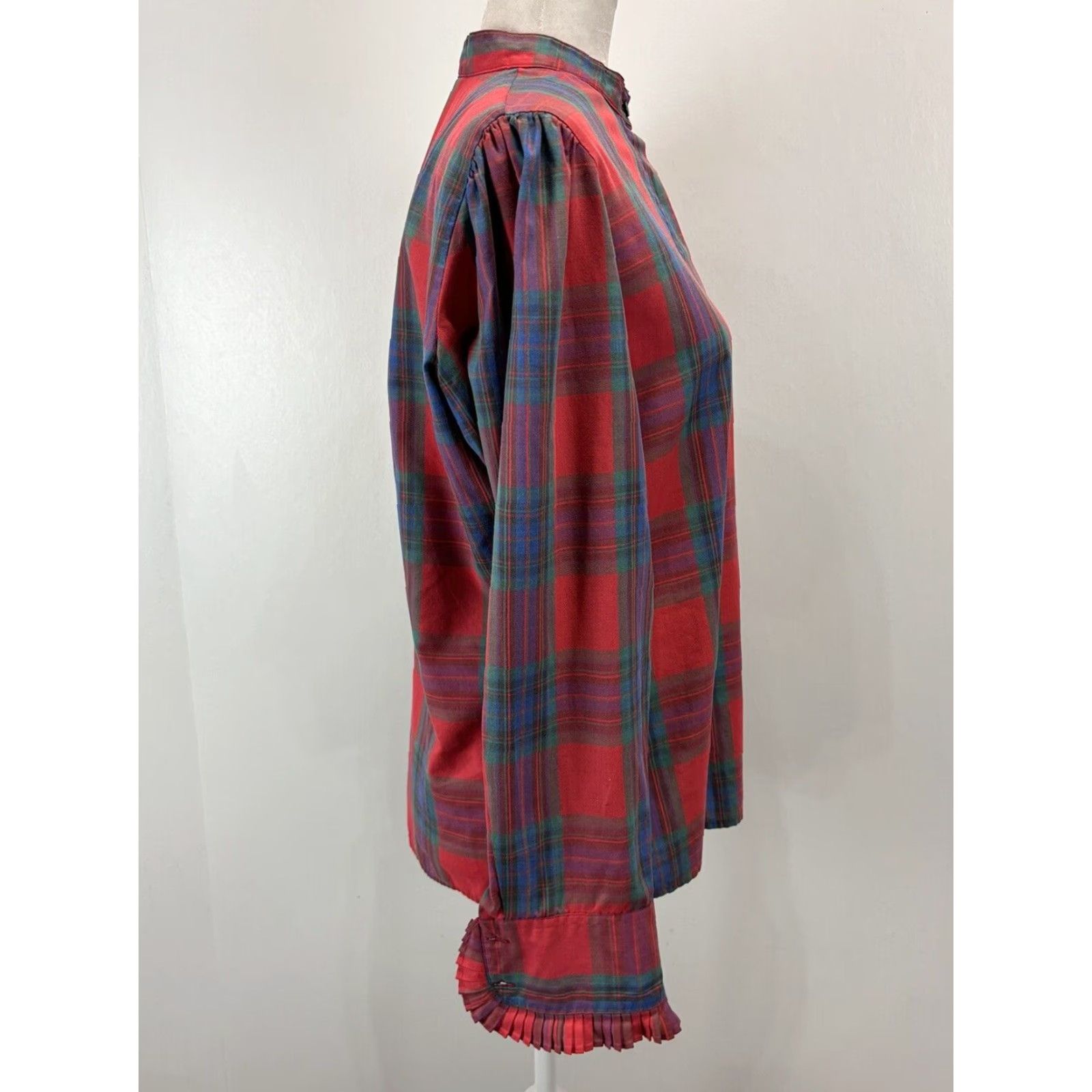Levi's VINTAGE Levi's Plaid Western Shirt Women's Red Size 14 1970s Size XL / US 12-14 / IT 48-50 - 4 Thumbnail