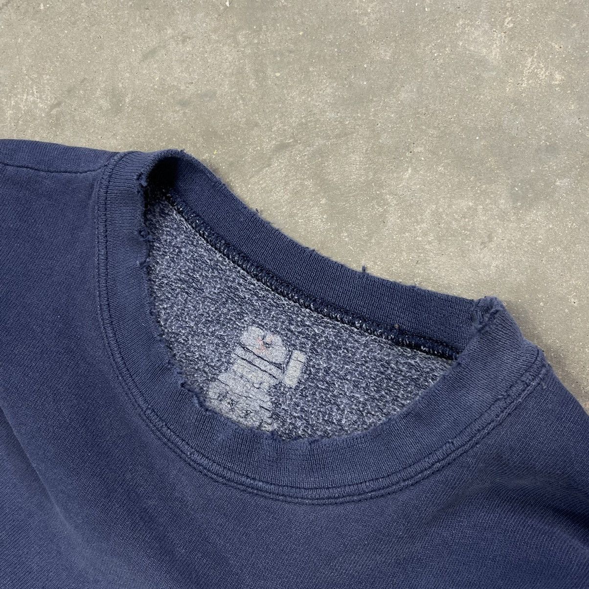 Vintage Vintage Thrashed Crewneck Sweatshirt Blank Boxy Fit 2000s Size US M / EU 48-50 / 2 - 4 Thumbnail