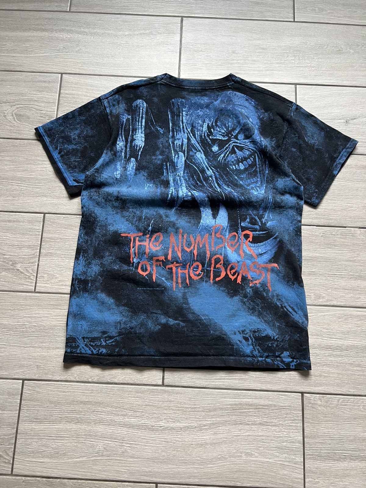 Band Tees × Iron Maiden × Vintage Iron Maiden 2010 Vntage T-shirt Printed Boxy Size US L / EU 52-54 / 3 - 2 Thumbnail